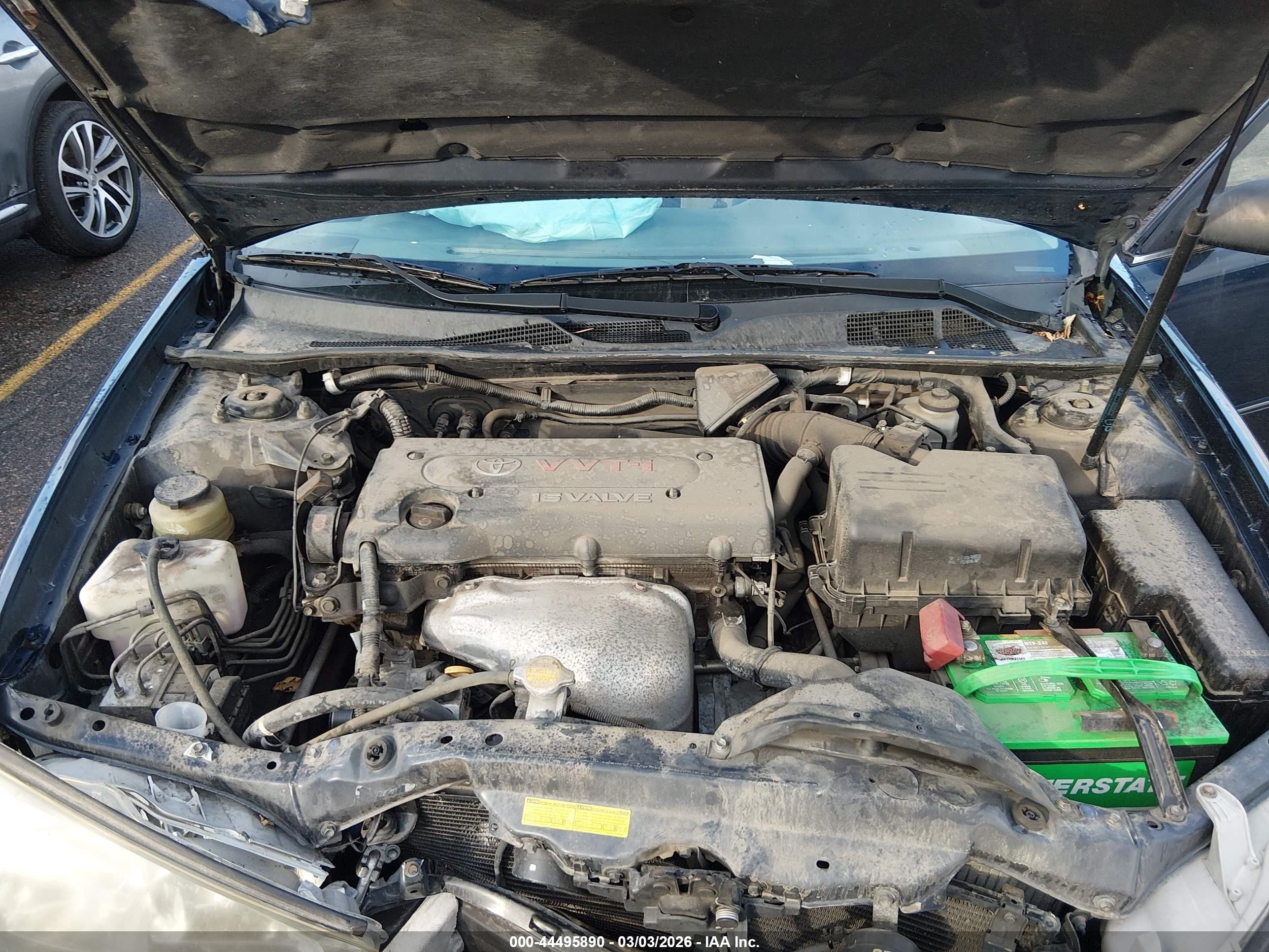 2003 Toyota Camry Xle Blue vin: 4T1BE32K63U259689