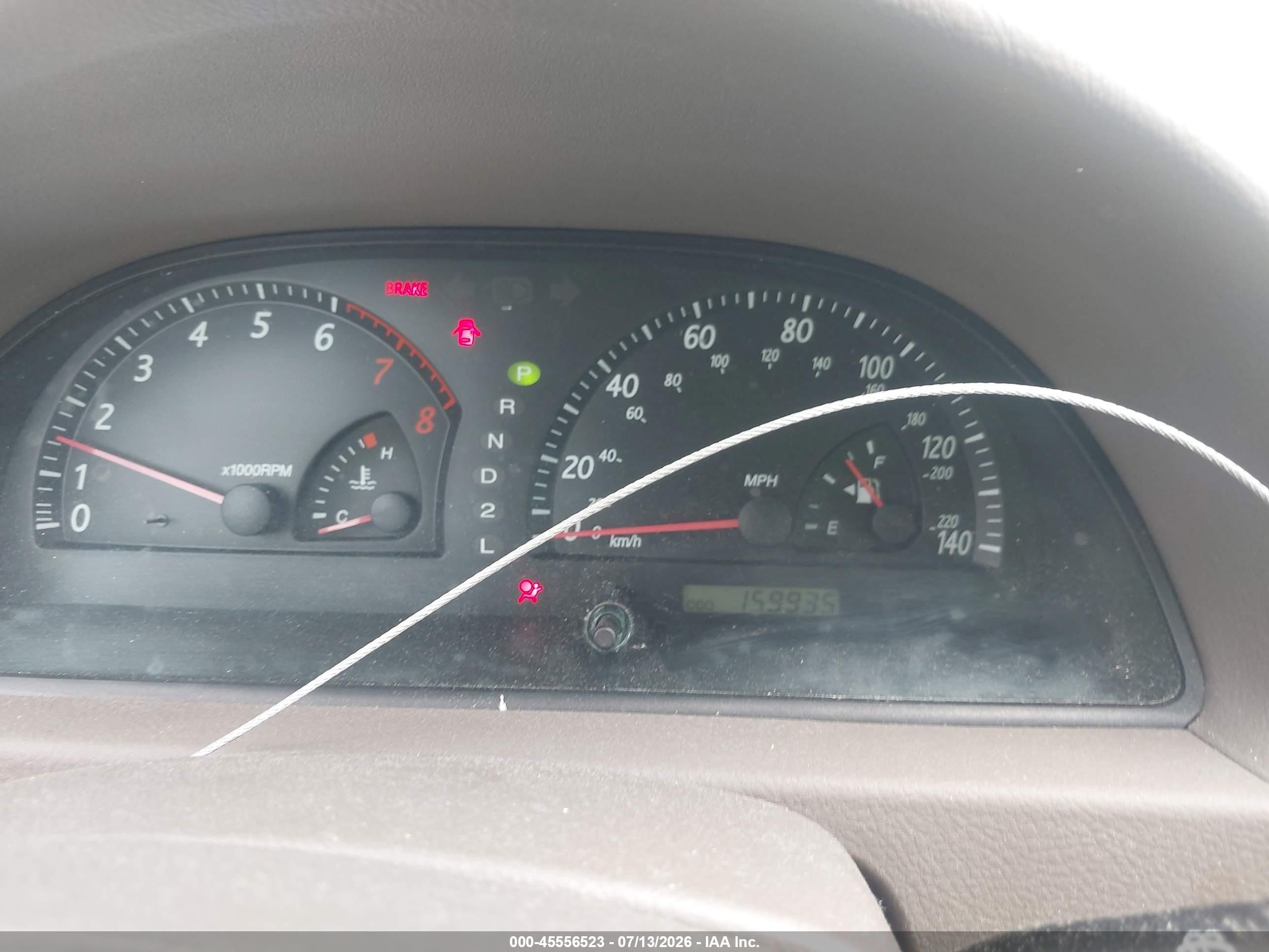 2003 Toyota Camry Le Brown vin: 4T1BE32K63U648784