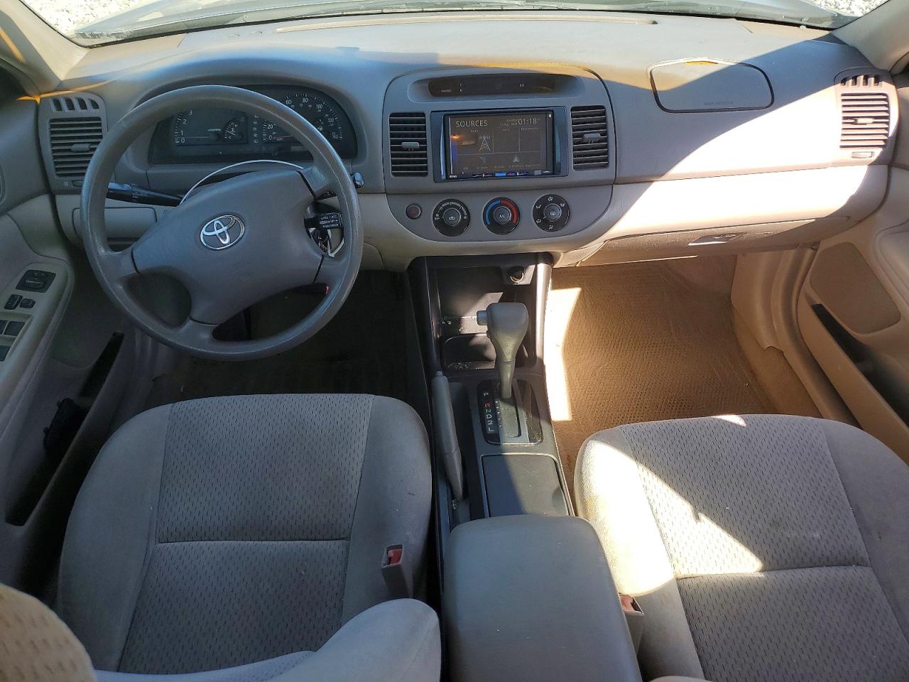 2003 Toyota Camry Le Gray vin: 4T1BE32K63U674947