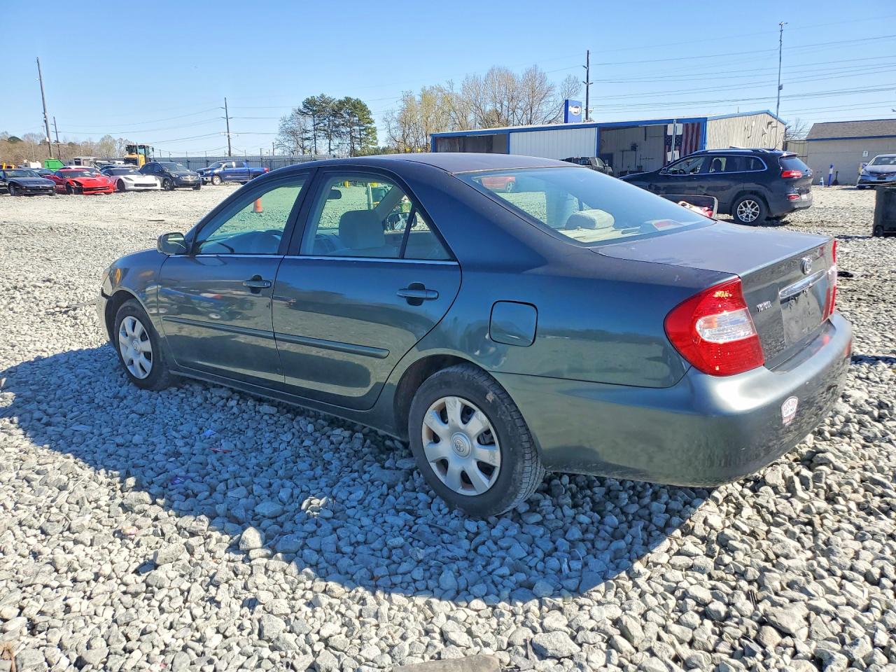 2003 Toyota Camry Le Gray vin: 4T1BE32K63U674947