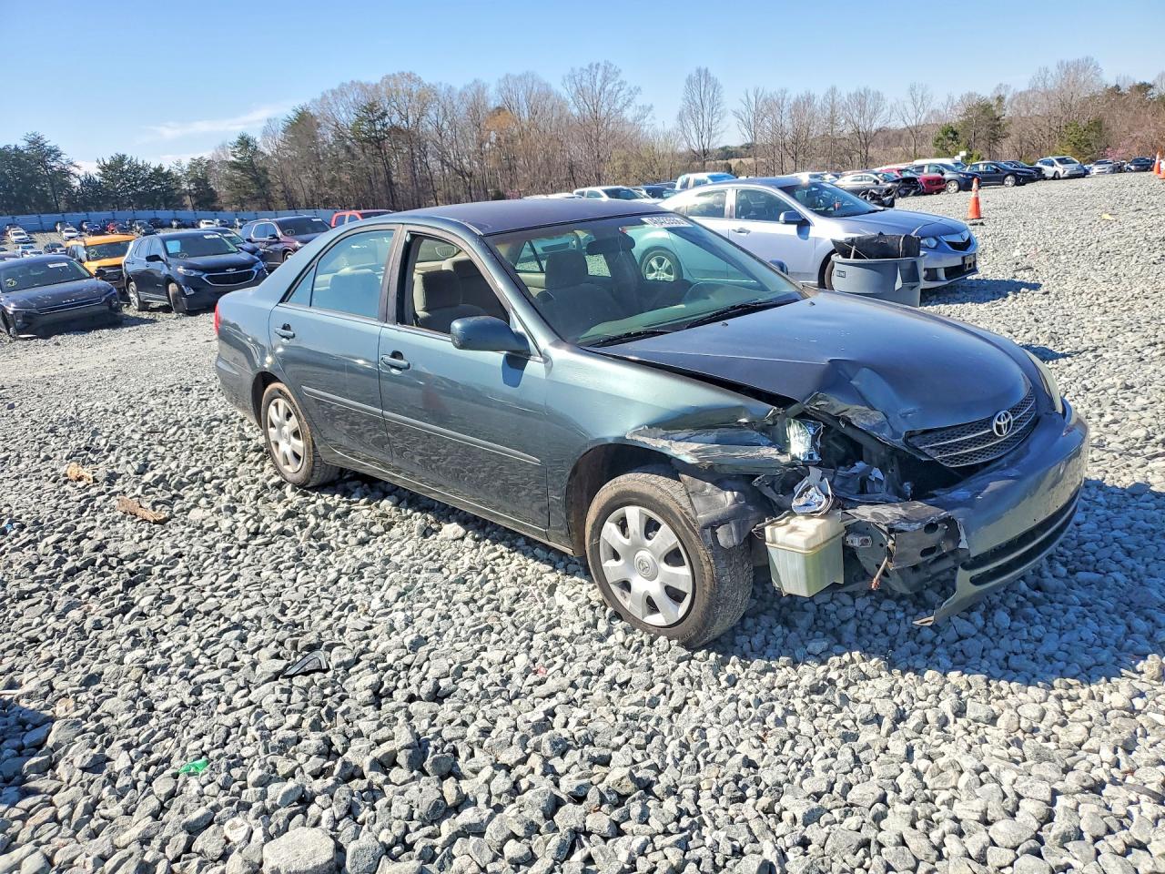 2003 Toyota Camry Le Gray vin: 4T1BE32K63U674947