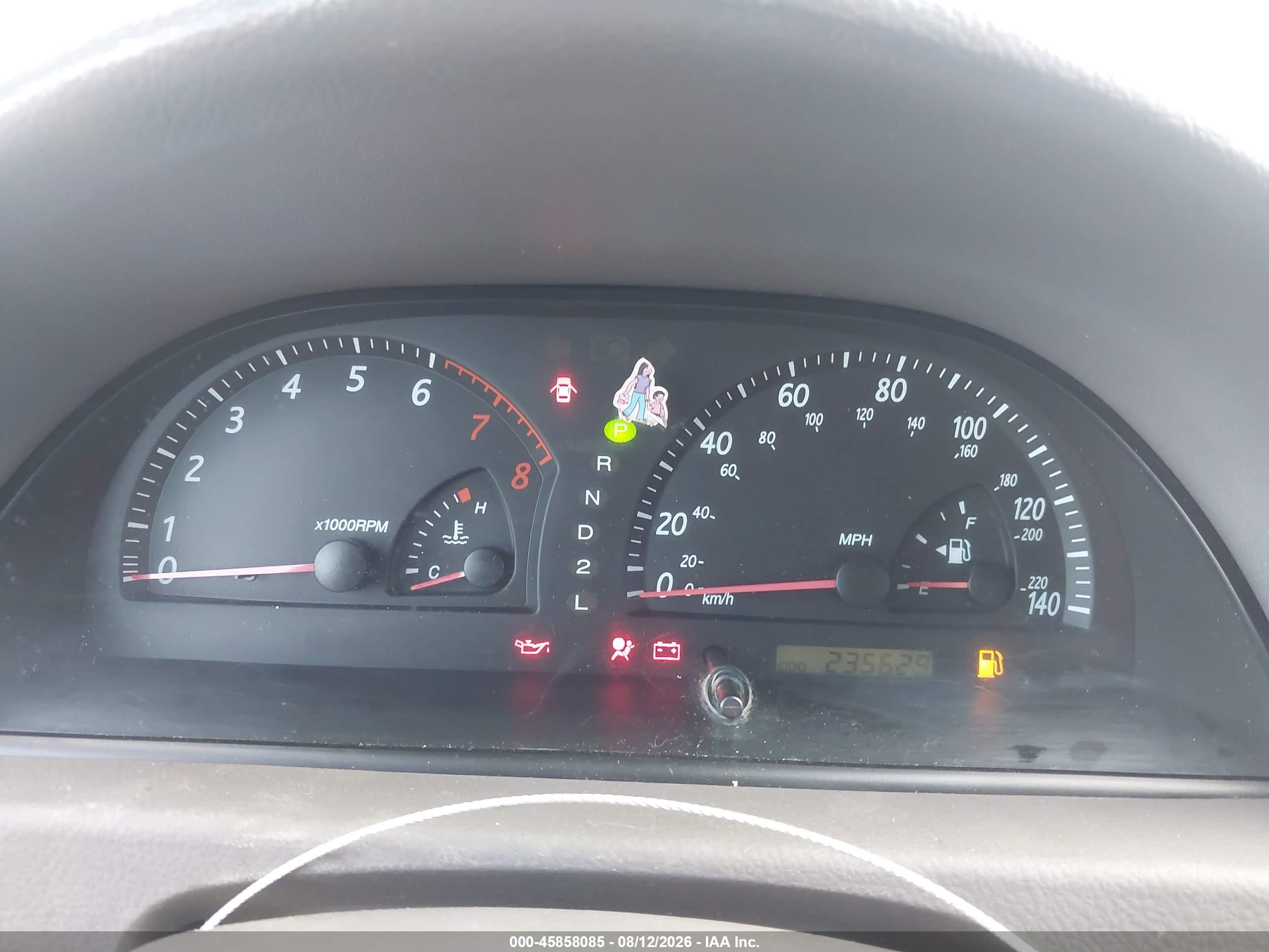2003 Toyota Camry Le Gray vin: 4T1BE32K63U692591