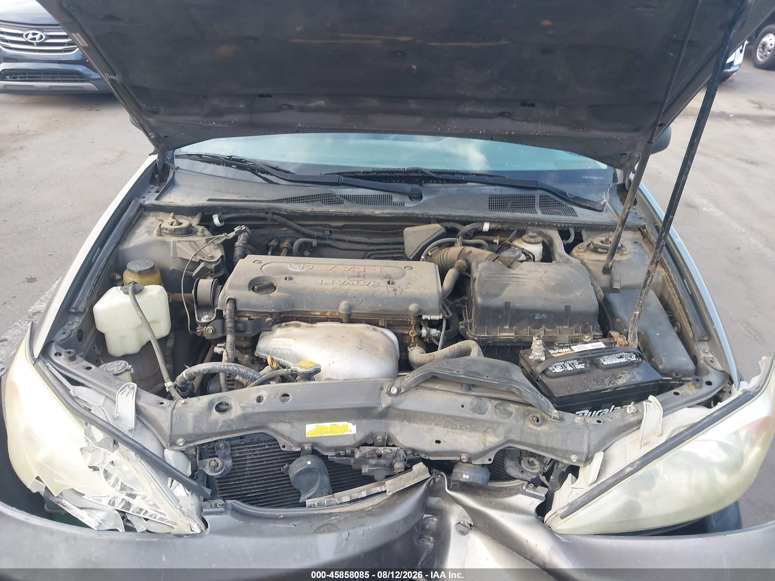 2003 Toyota Camry Le Gray vin: 4T1BE32K63U692591