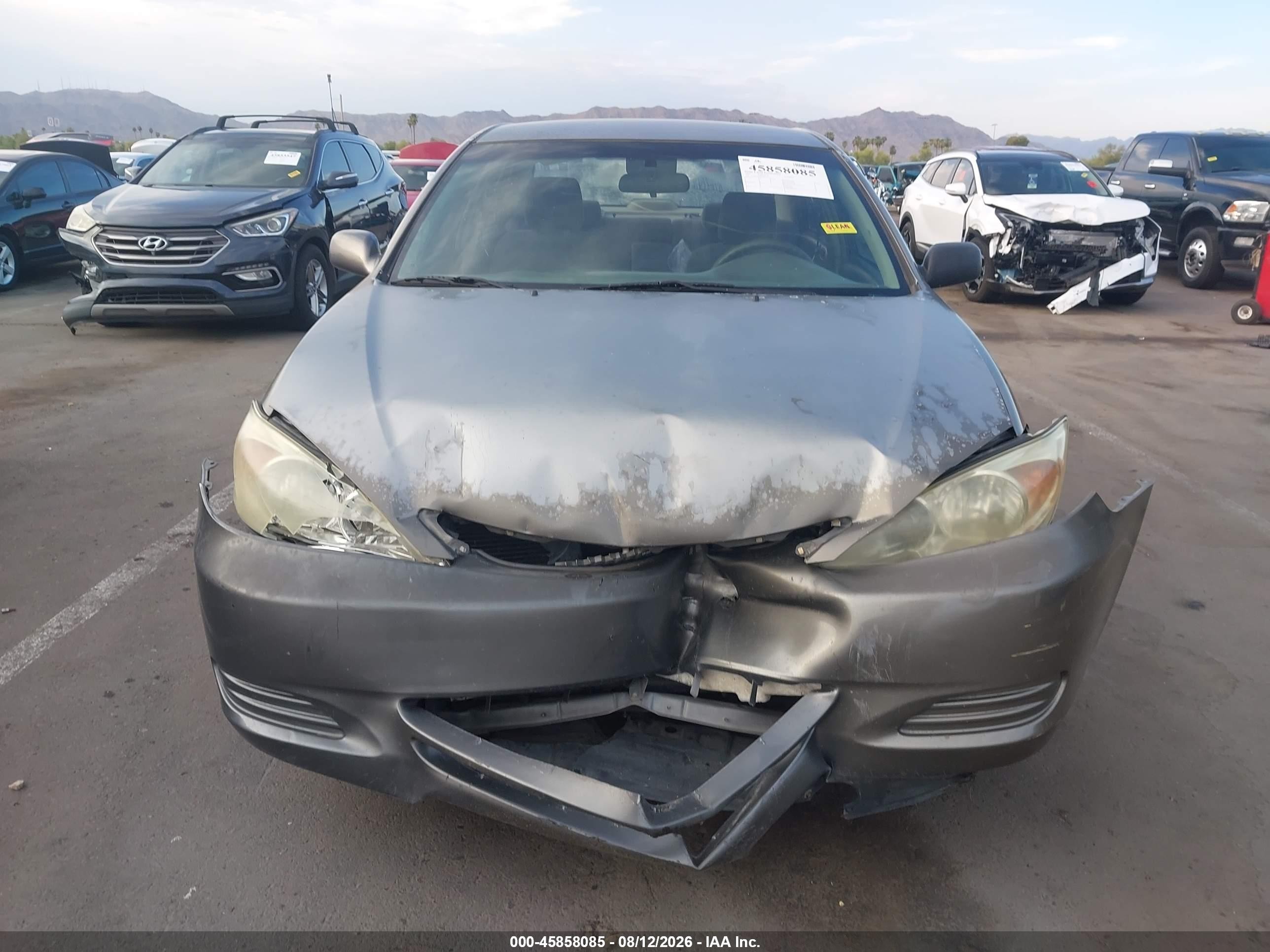 2003 Toyota Camry Le Gray vin: 4T1BE32K63U692591