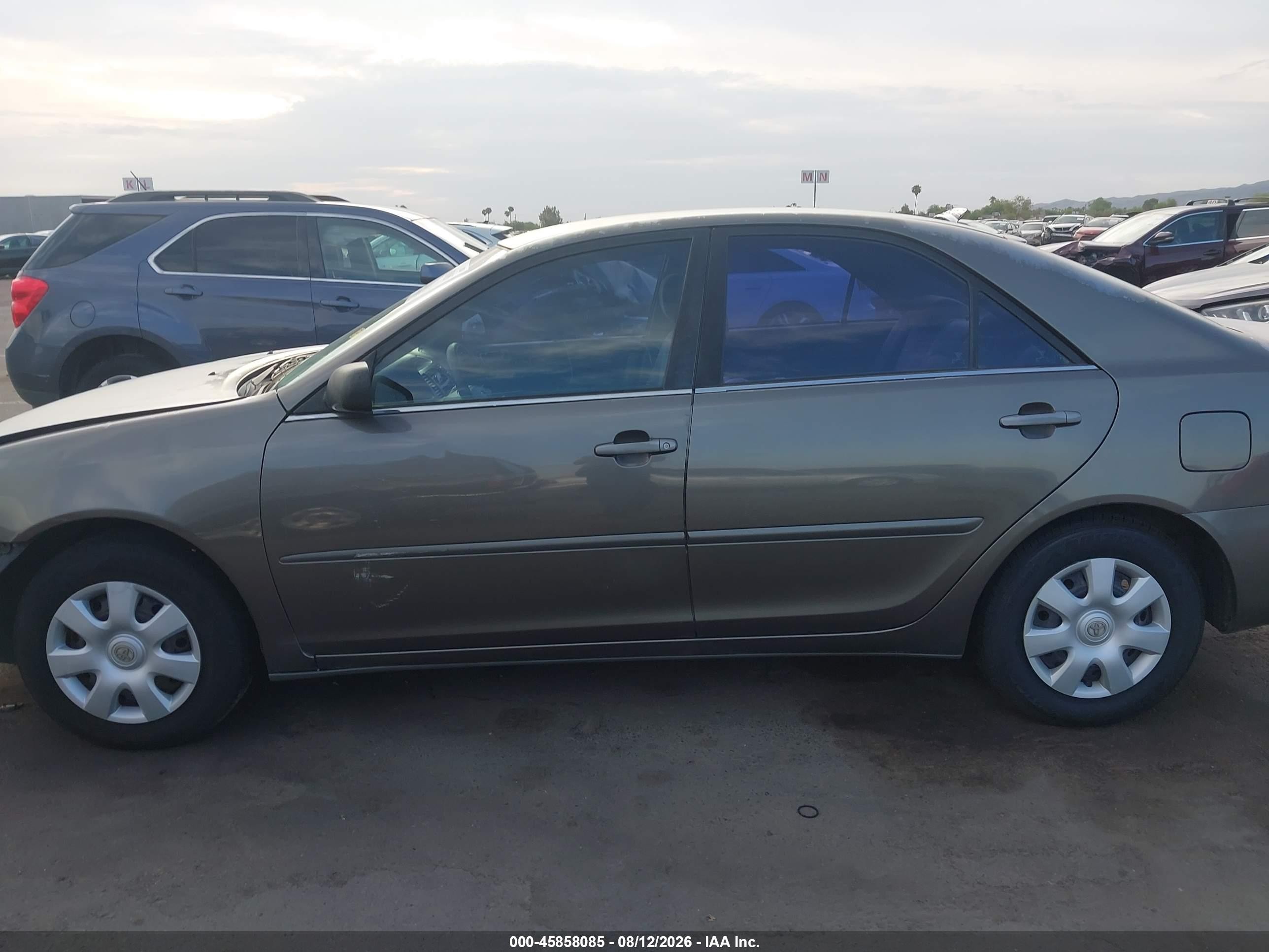 2003 Toyota Camry Le Gray vin: 4T1BE32K63U692591