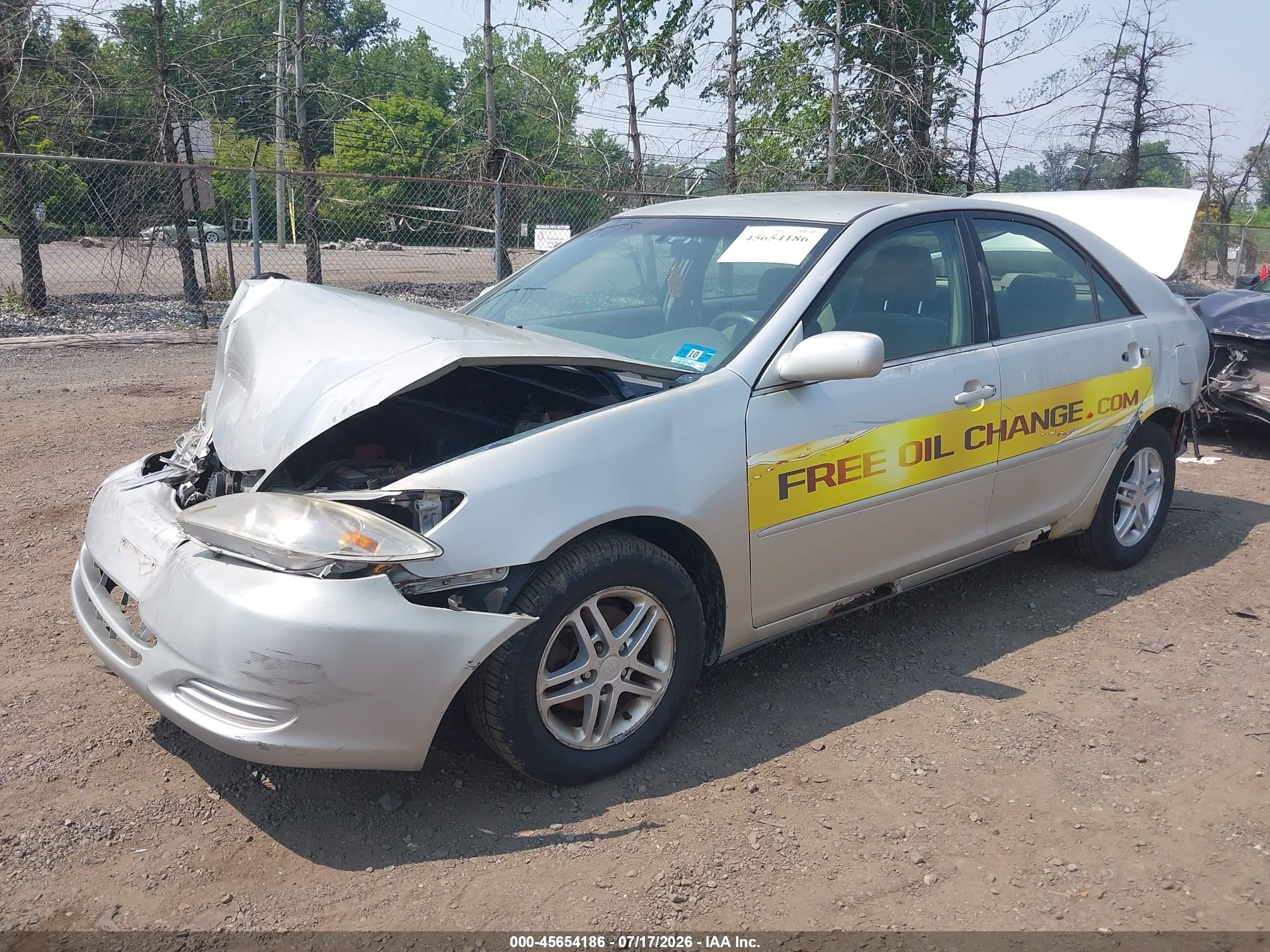 2003 Toyota Camry Le Серебряный vin: 4T1BE32K63U742549