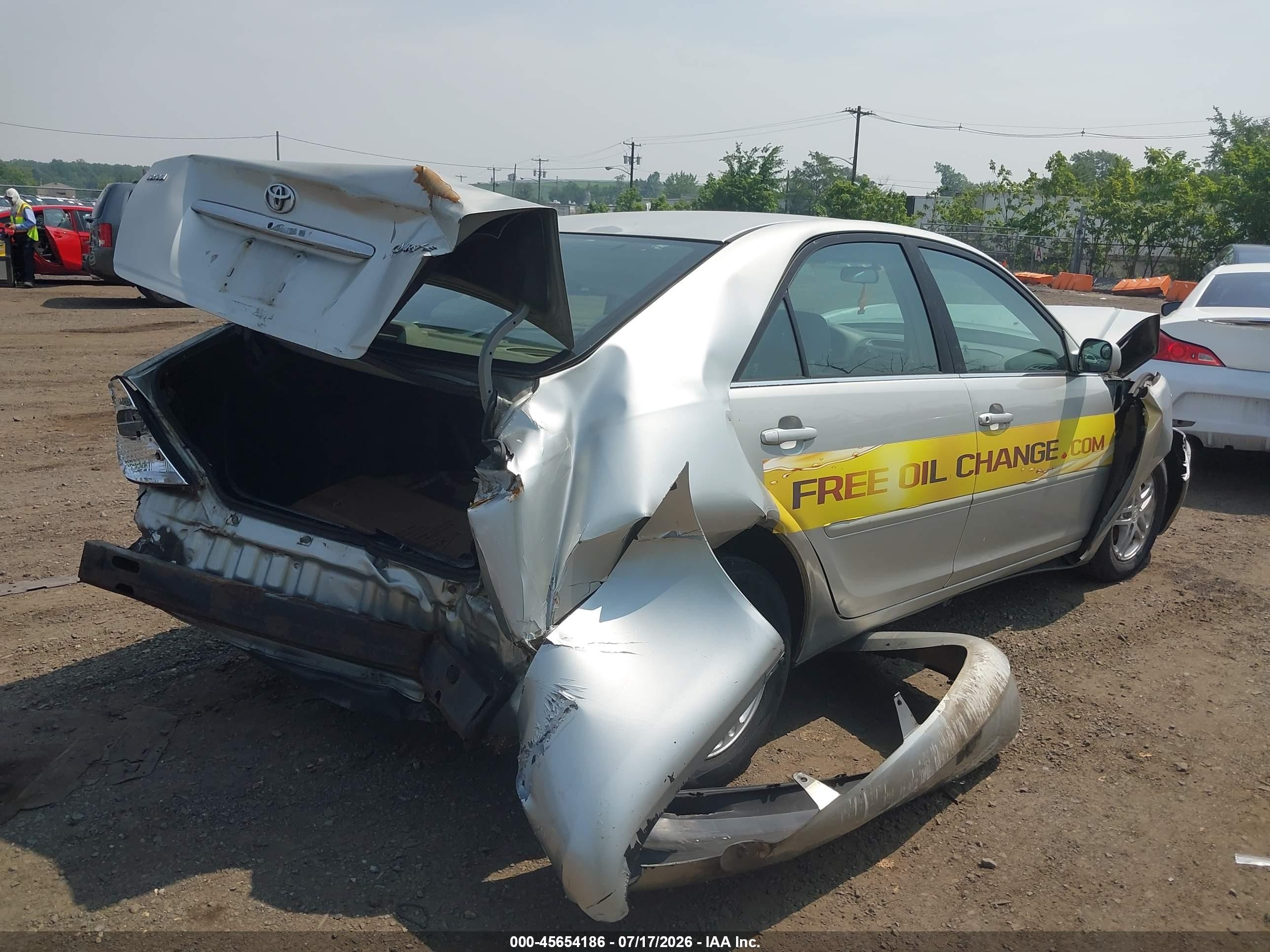 2003 Toyota Camry Le Серебряный vin: 4T1BE32K63U742549