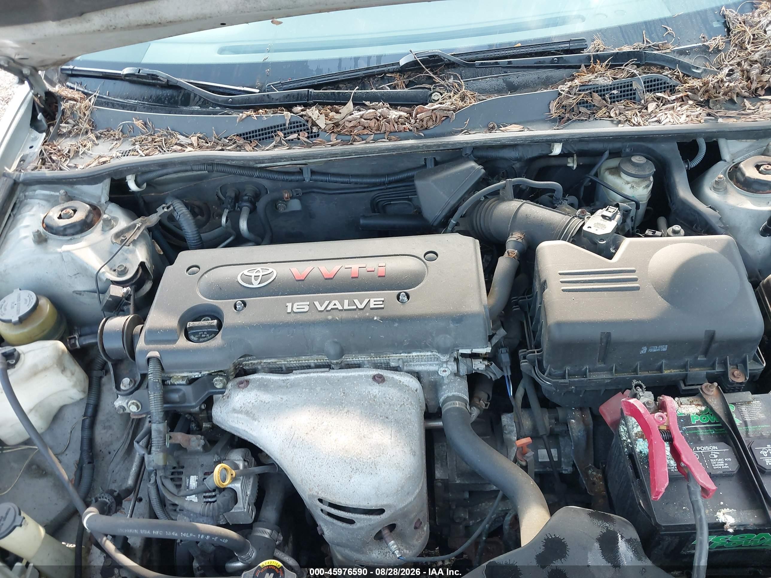 2003 Toyota Camry Le Silver vin: 4T1BE32K63U753843