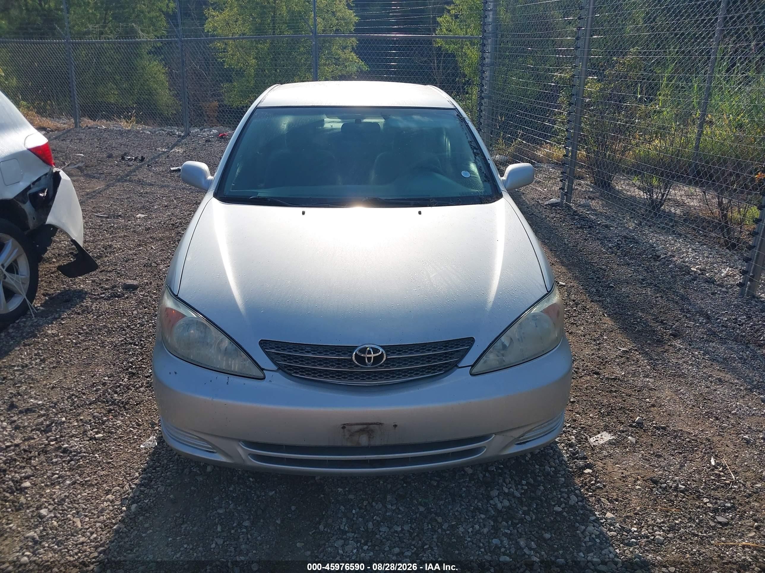 2003 Toyota Camry Le Silver vin: 4T1BE32K63U753843