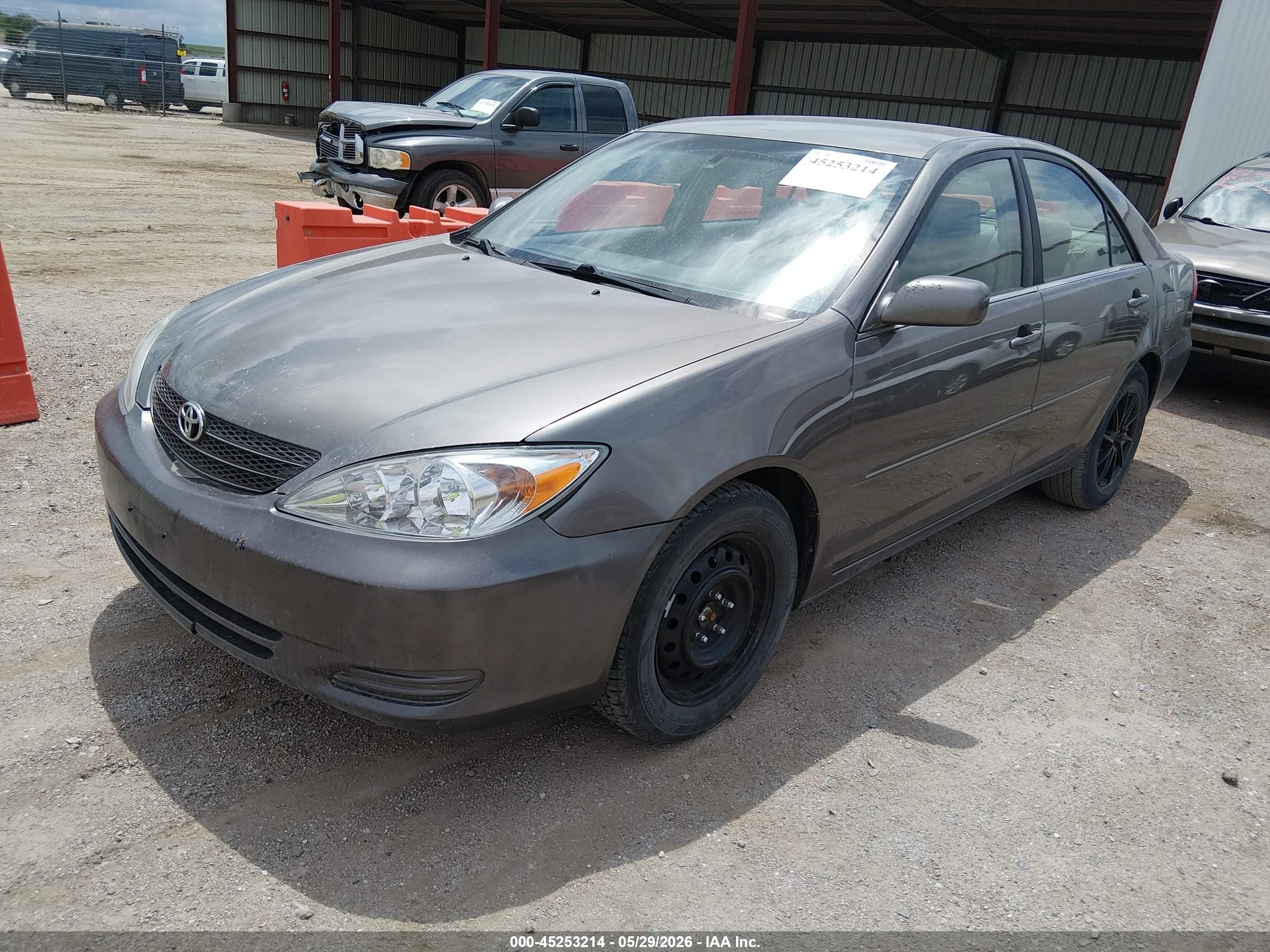 2003 Toyota Camry Xle Серый vin: 4T1BE32K63U783988