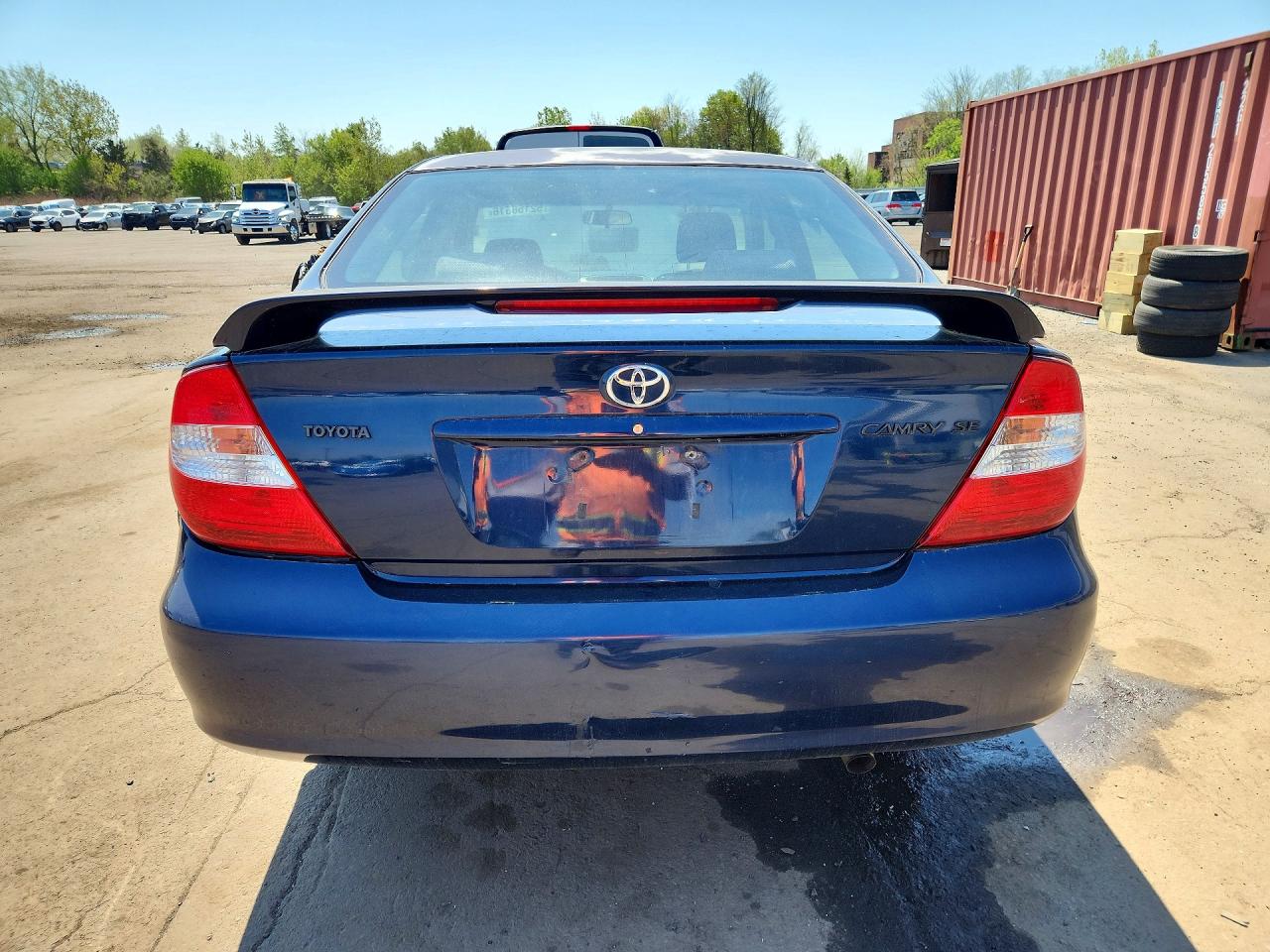 2004 Toyota Camry Se Blue vin: 4T1BE32K64U305443