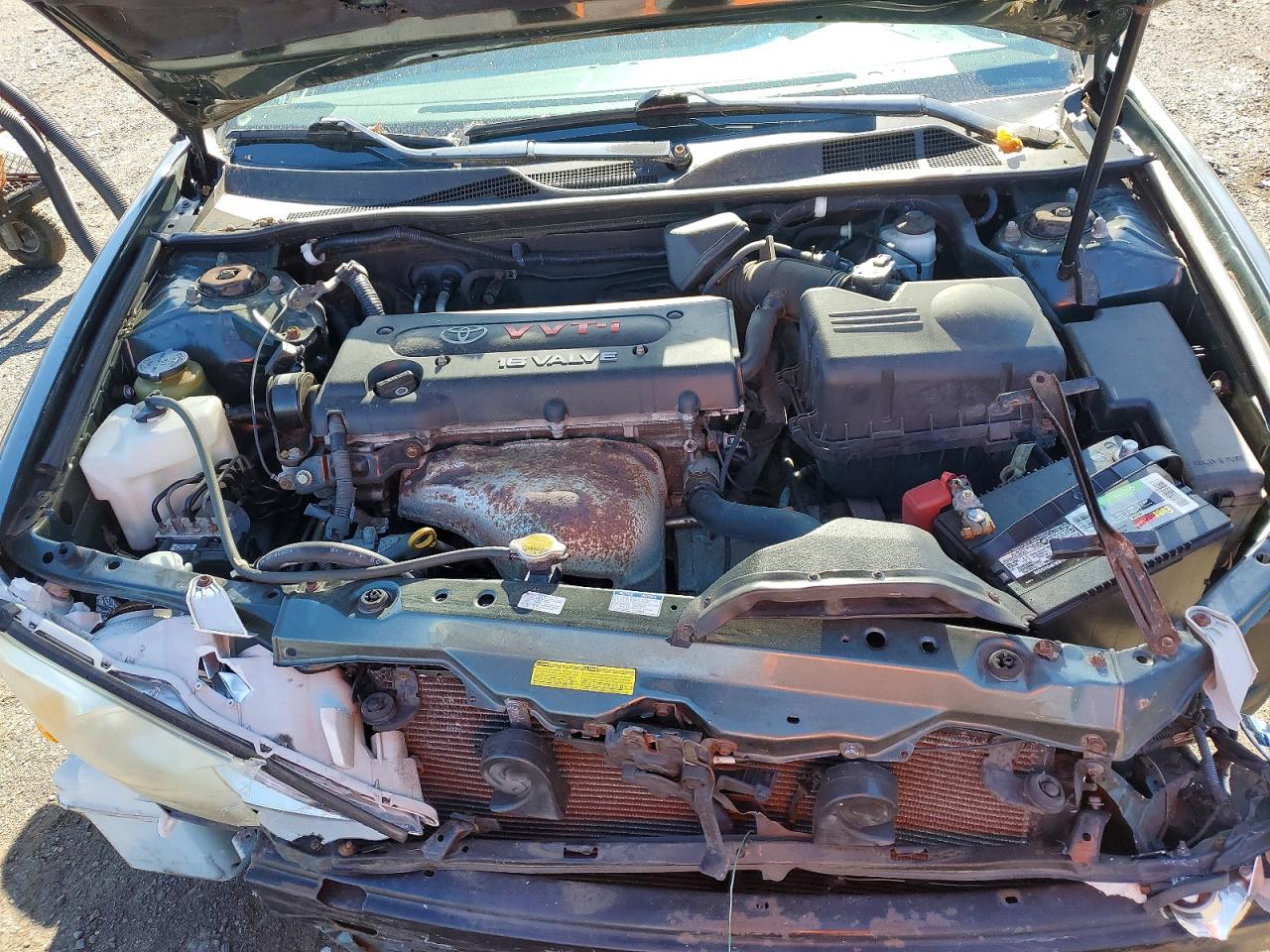 2004 Toyota Camry Le Зеленый vin: 4T1BE32K64U327278