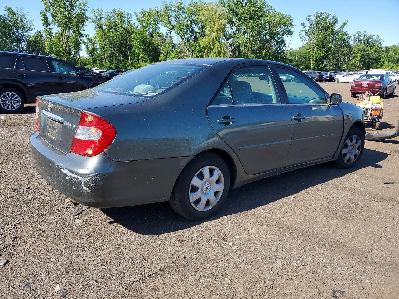 2004 Toyota Camry Le Зеленый vin: 4T1BE32K64U327278