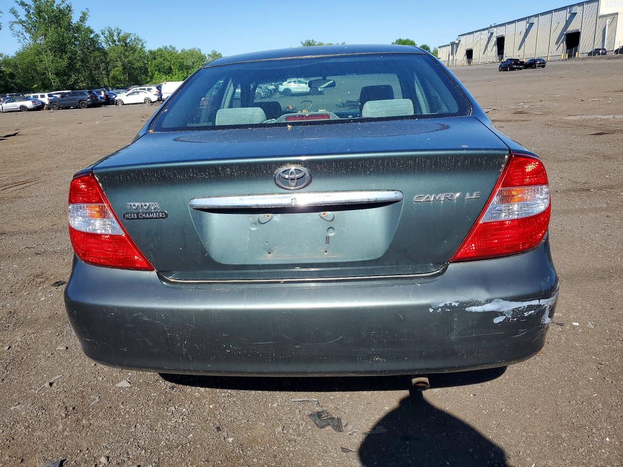 2004 Toyota Camry Le Зеленый vin: 4T1BE32K64U327278