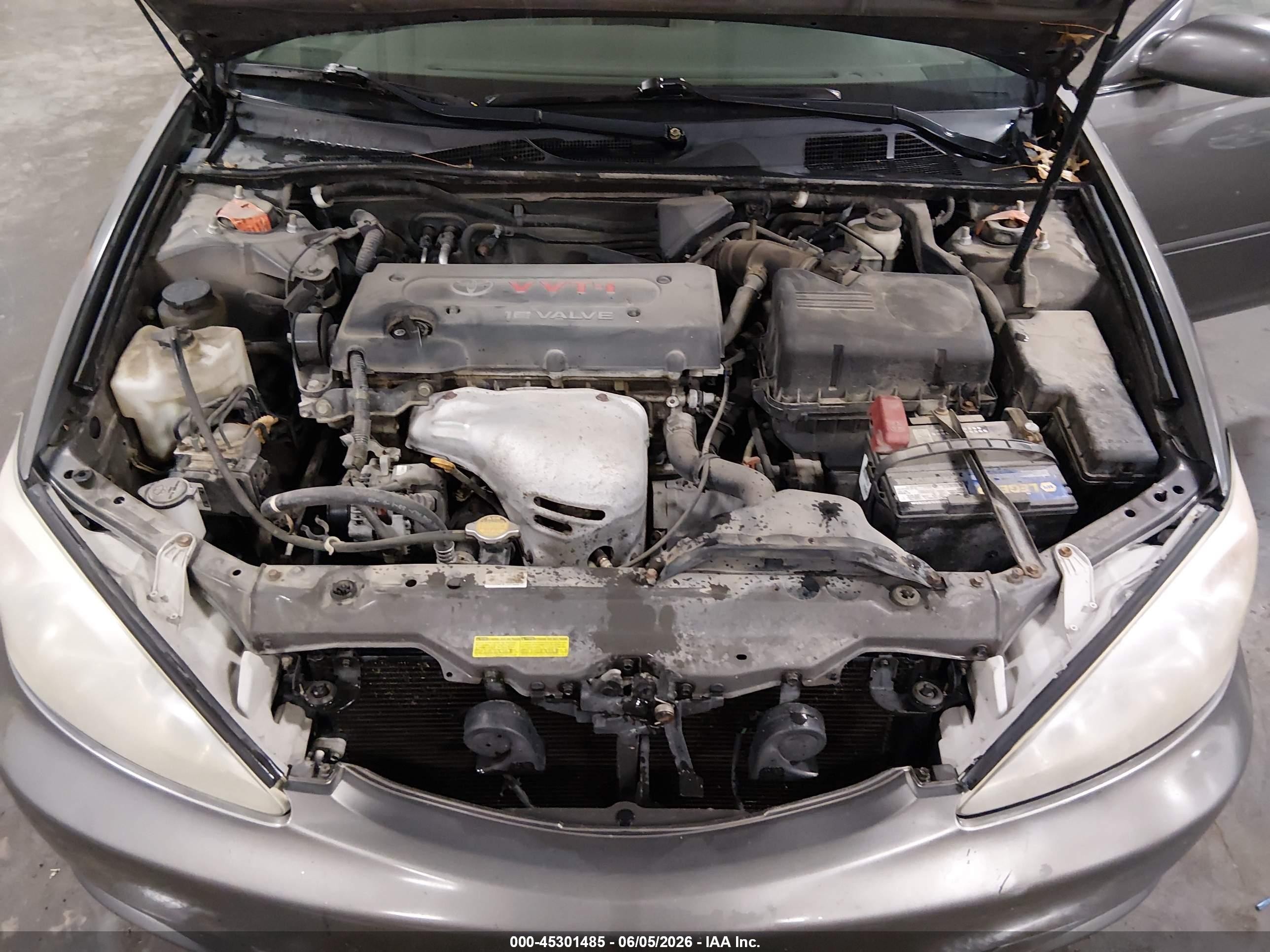 2004 Toyota Camry Le Gray vin: 4T1BE32K64U838862