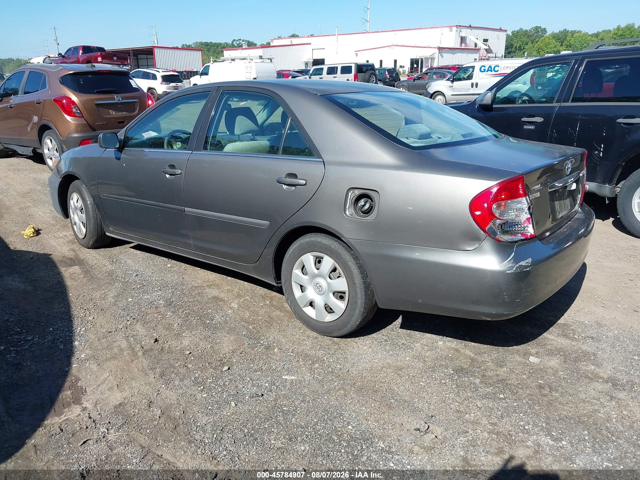 2004 Toyota Camry Le Gray vin: 4T1BE32K64U842930