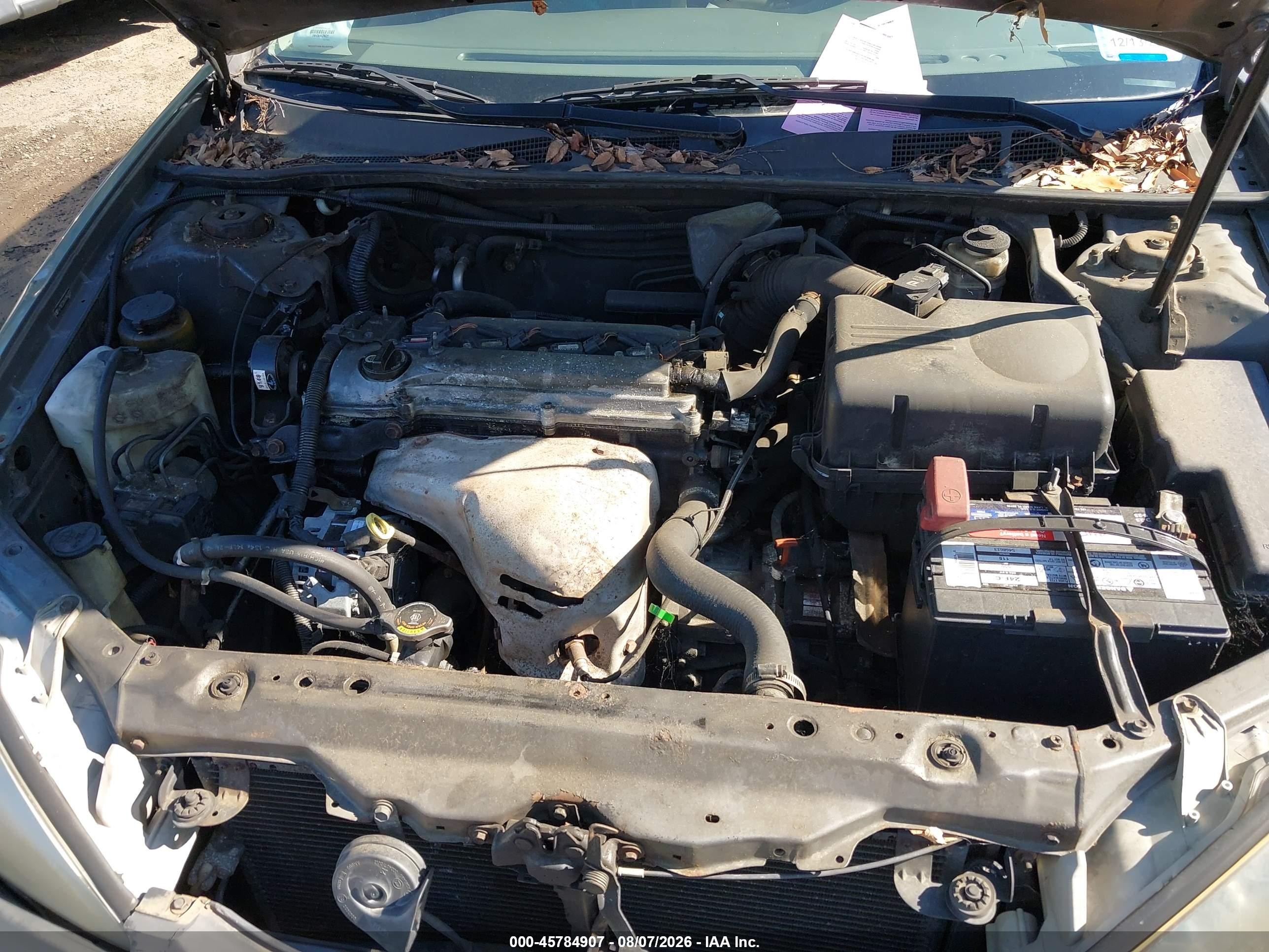 2004 Toyota Camry Le Gray vin: 4T1BE32K64U842930