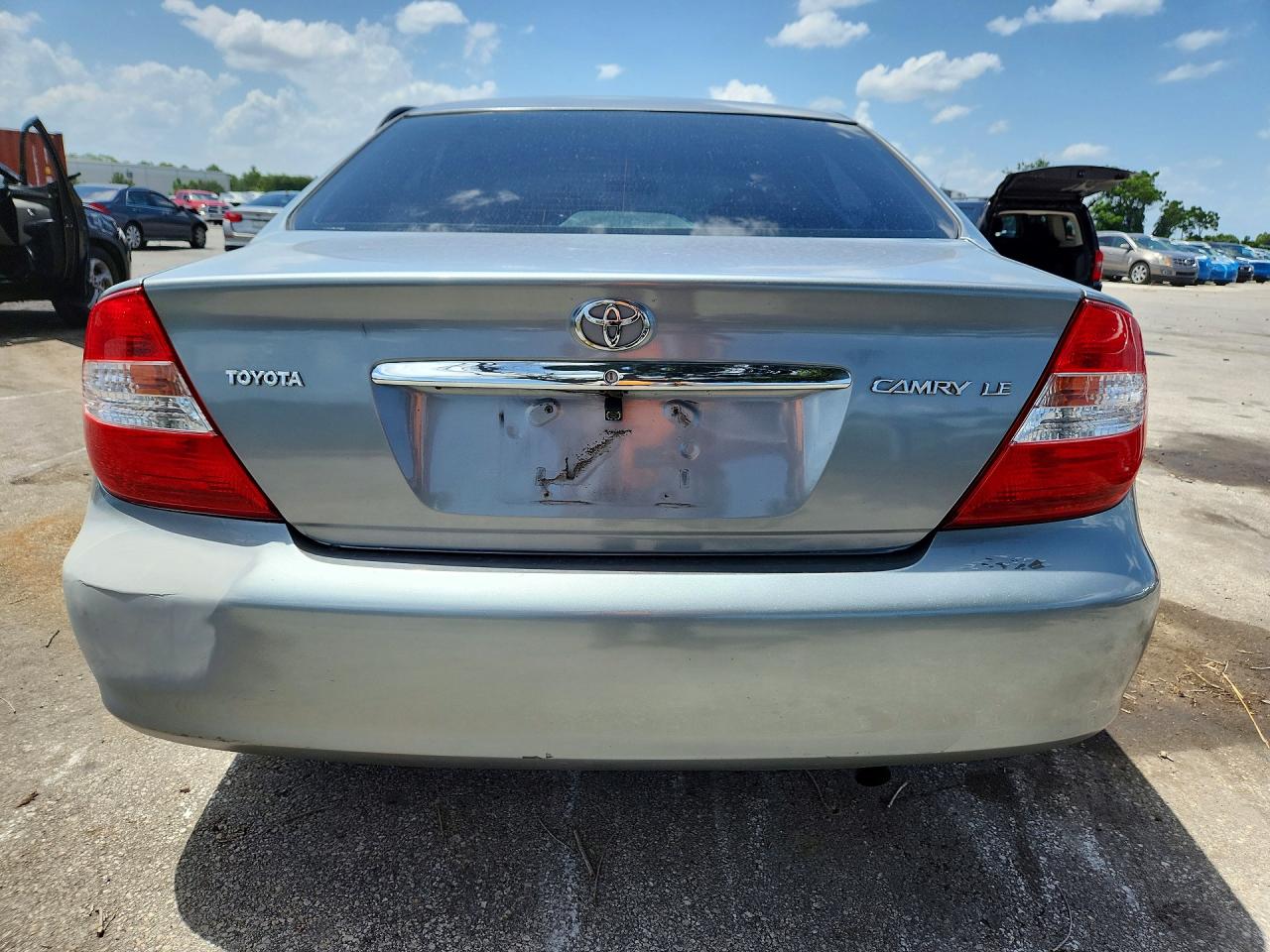 2004 Toyota Camry Le Gray vin: 4T1BE32K64U931266