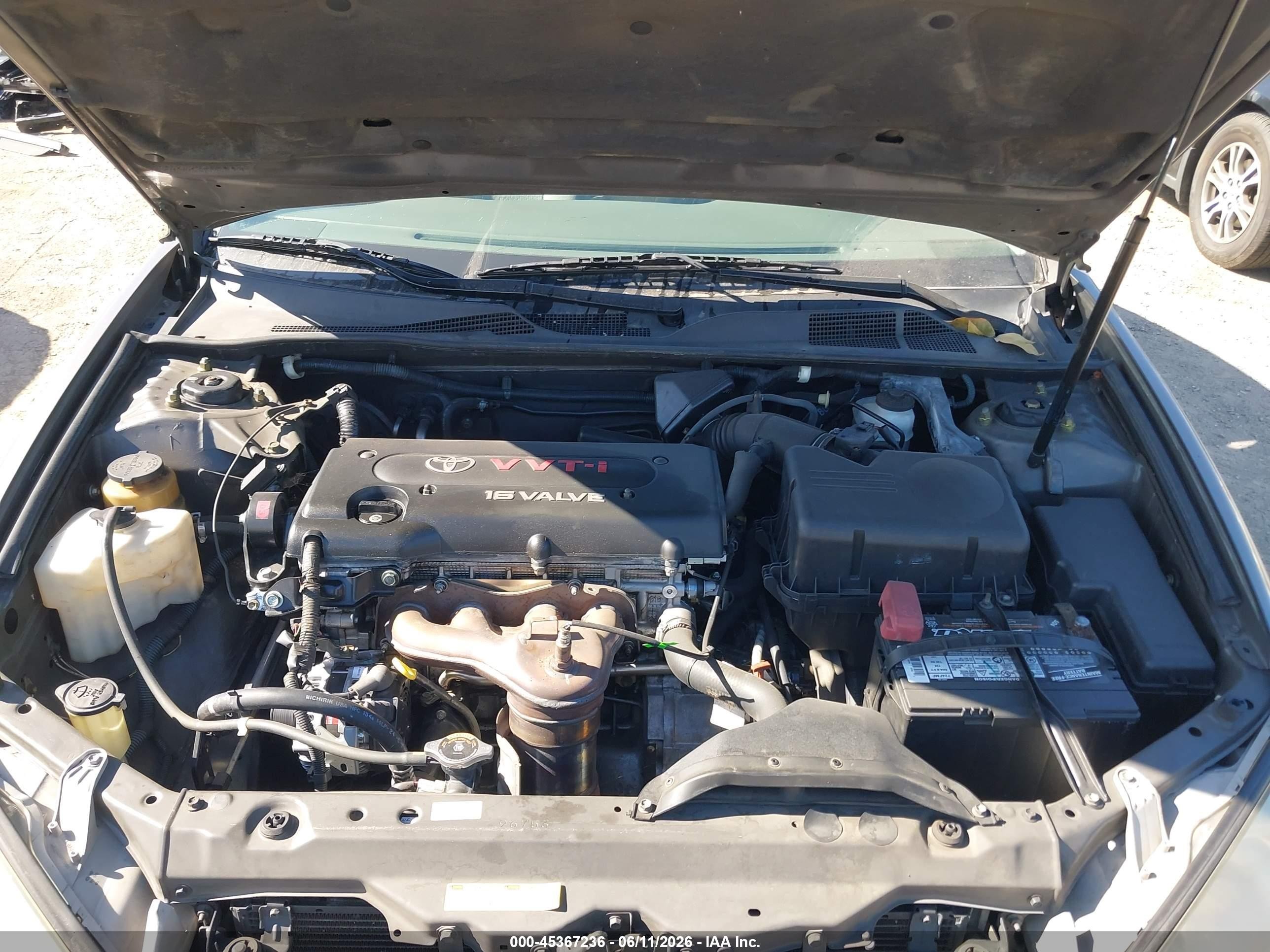 2004 Toyota Camry Le/xle/se Gray vin: 4T1BE32K64U935446