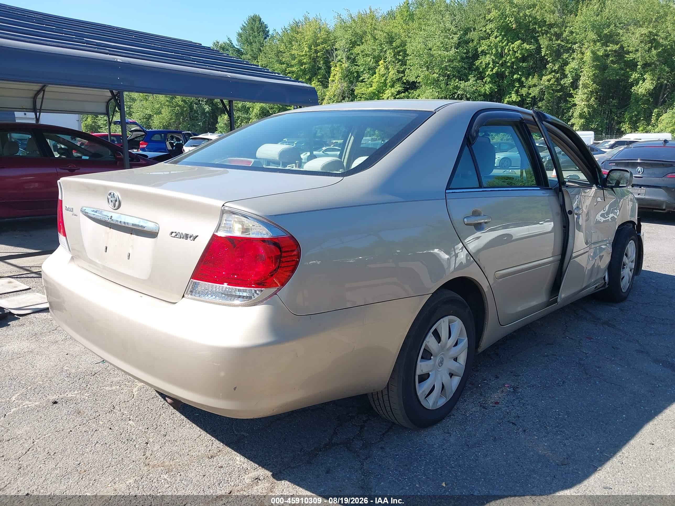 2005 Toyota Camry Std Cream vin: 4T1BE32K65U013289