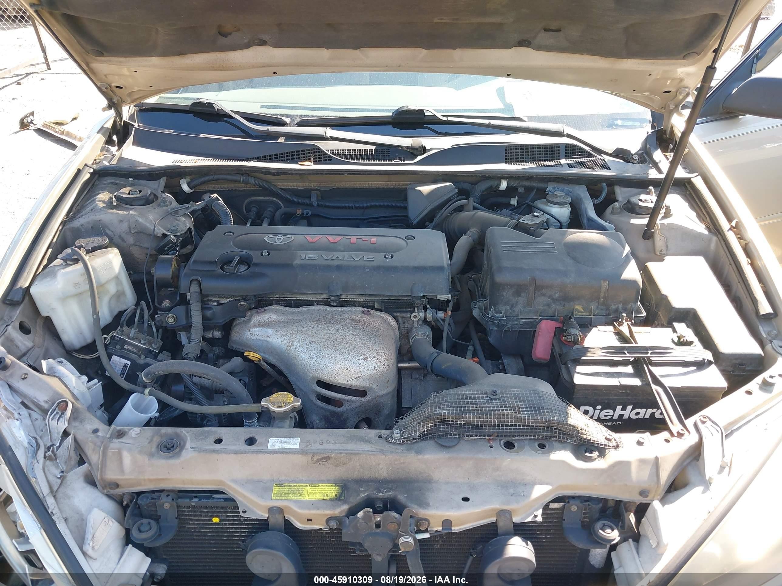 2005 Toyota Camry Std Cream vin: 4T1BE32K65U013289