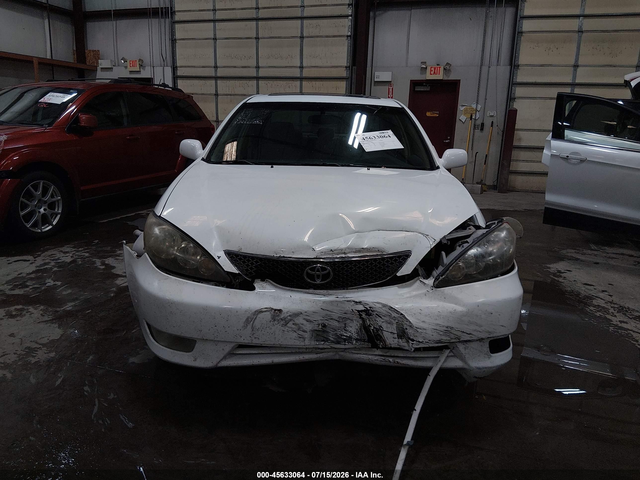 2005 Toyota Camry Se White vin: 4T1BE32K65U015494