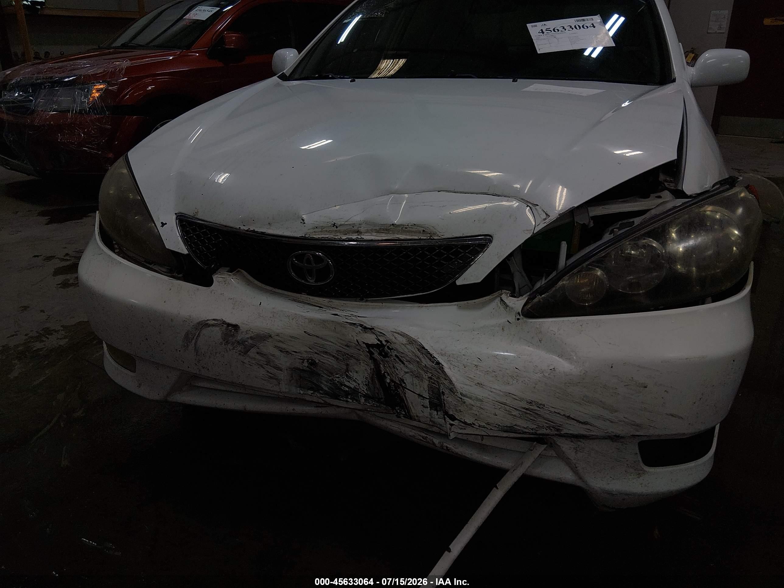 2005 Toyota Camry Se White vin: 4T1BE32K65U015494