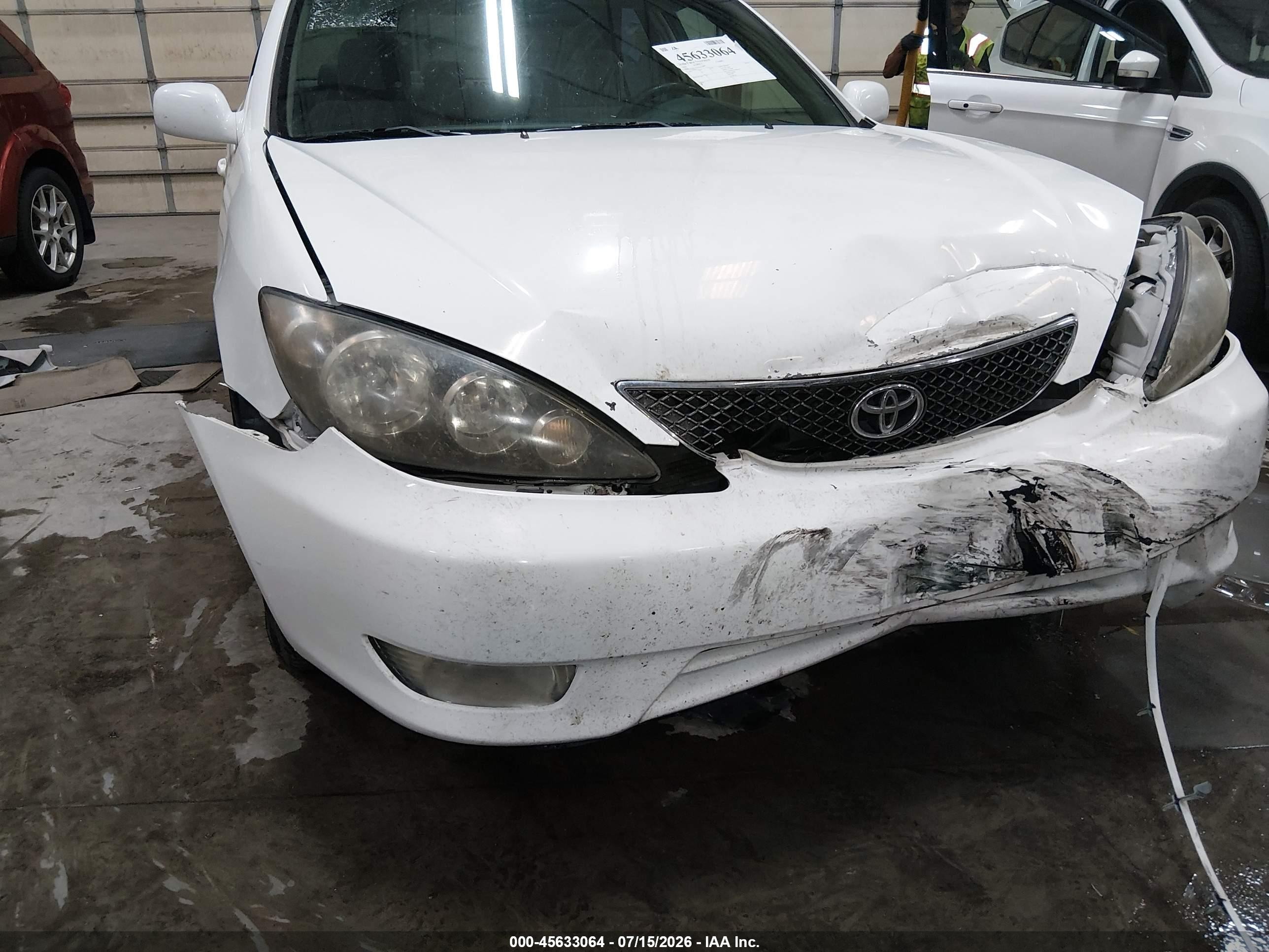 2005 Toyota Camry Se White vin: 4T1BE32K65U015494