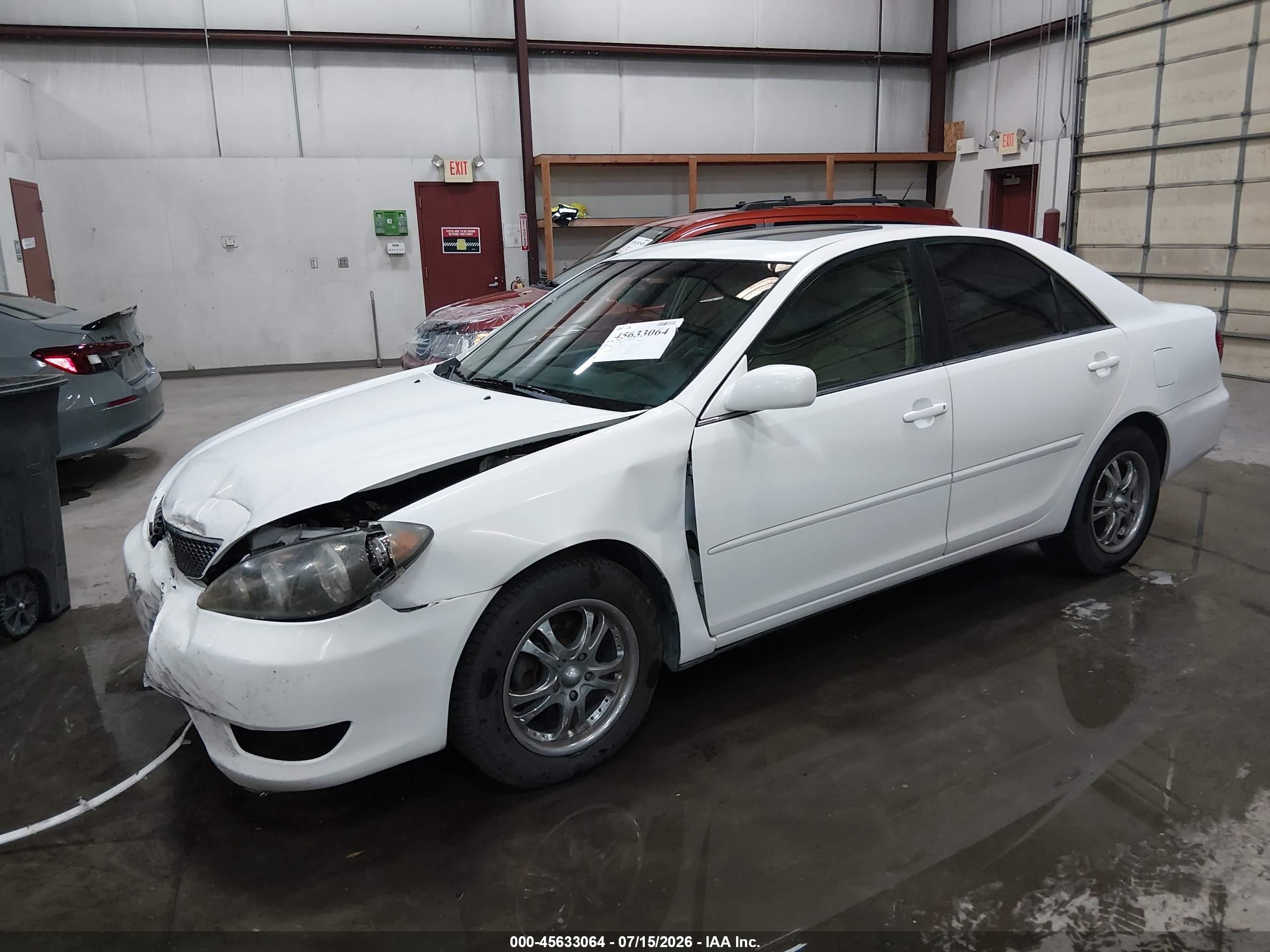 2005 Toyota Camry Se White vin: 4T1BE32K65U015494