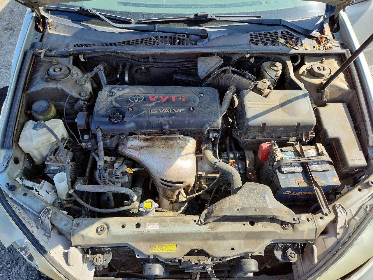2005 Toyota Camry Le Silver vin: 4T1BE32K65U028357