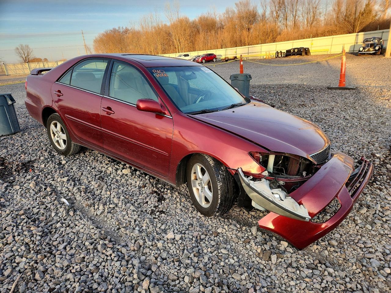 2005 Toyota Camry Maroon vin: 4T1BE32K65U074450