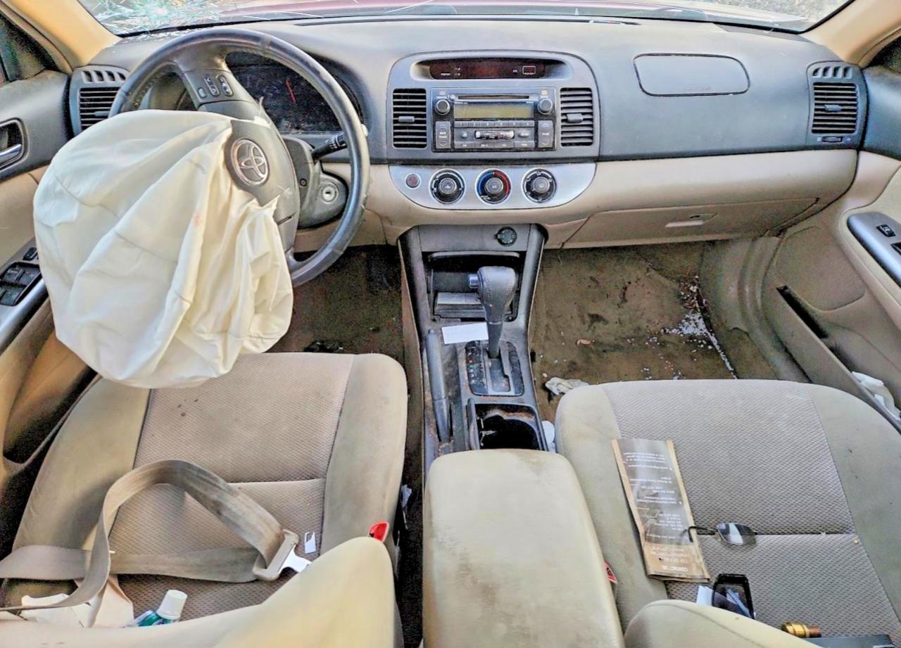 2005 Toyota Camry Maroon vin: 4T1BE32K65U074450