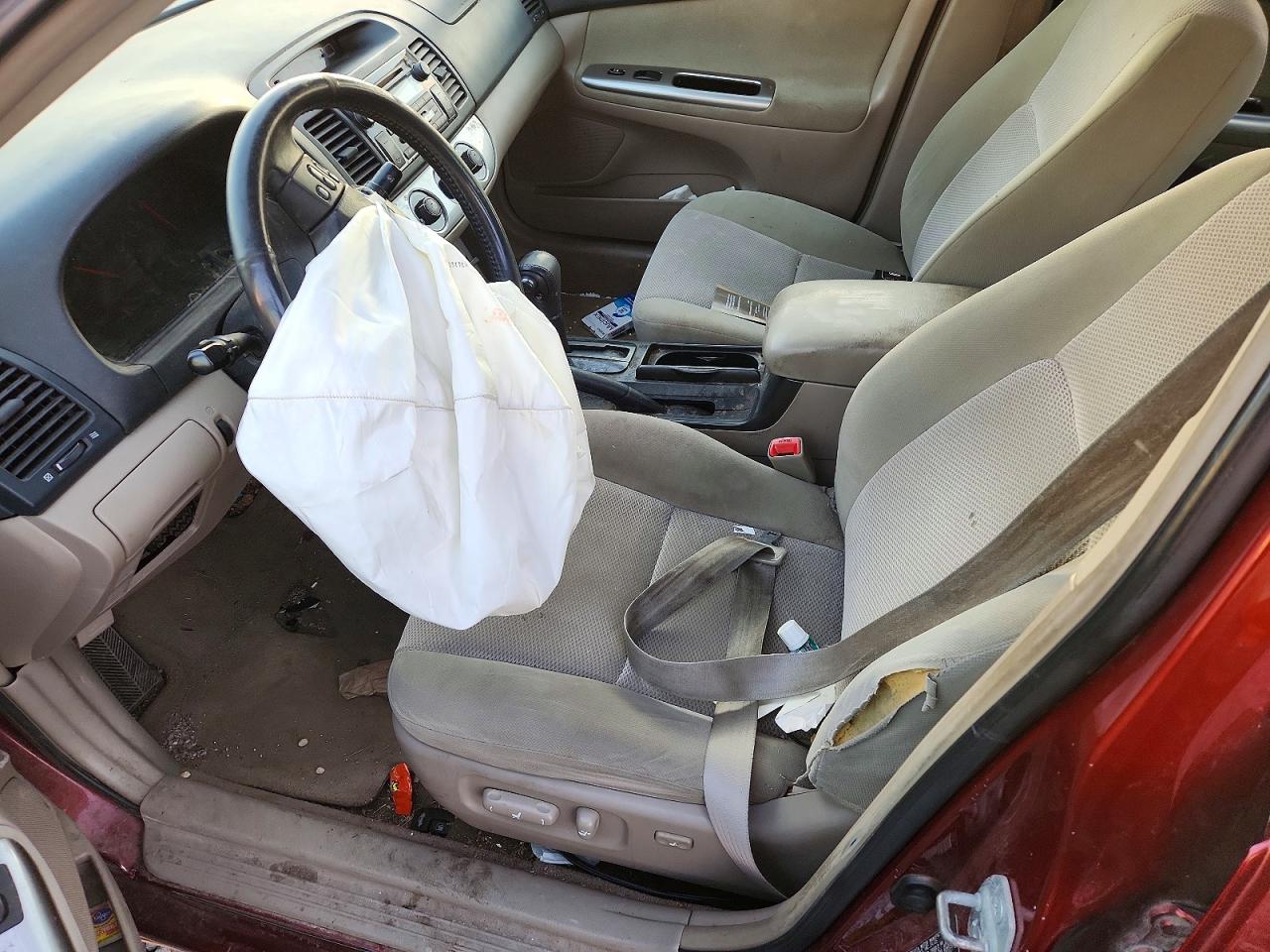 2005 Toyota Camry Maroon vin: 4T1BE32K65U074450