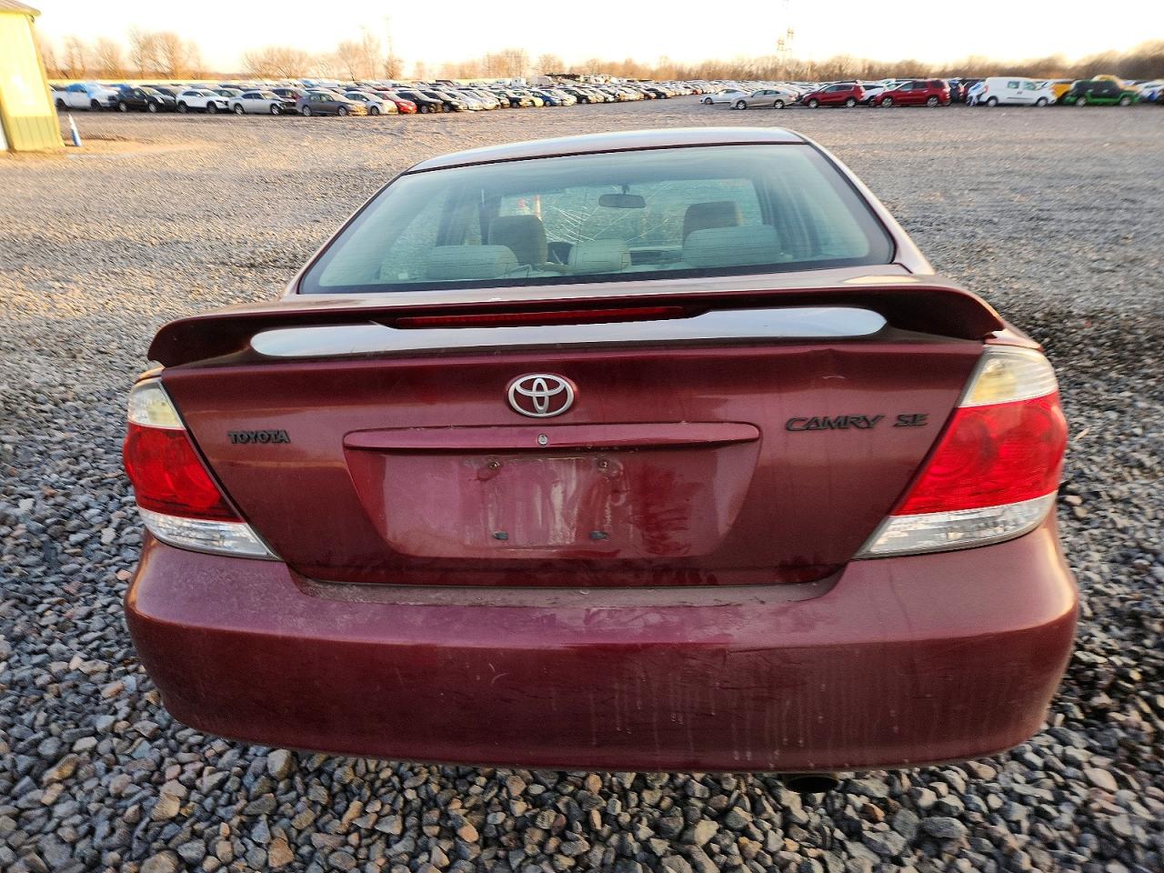 2005 Toyota Camry Maroon vin: 4T1BE32K65U074450