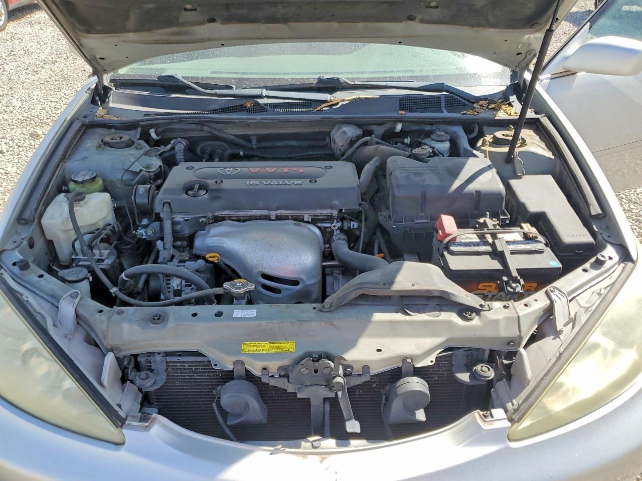 2005 Toyota Camry Le Silver vin: 4T1BE32K65U080670