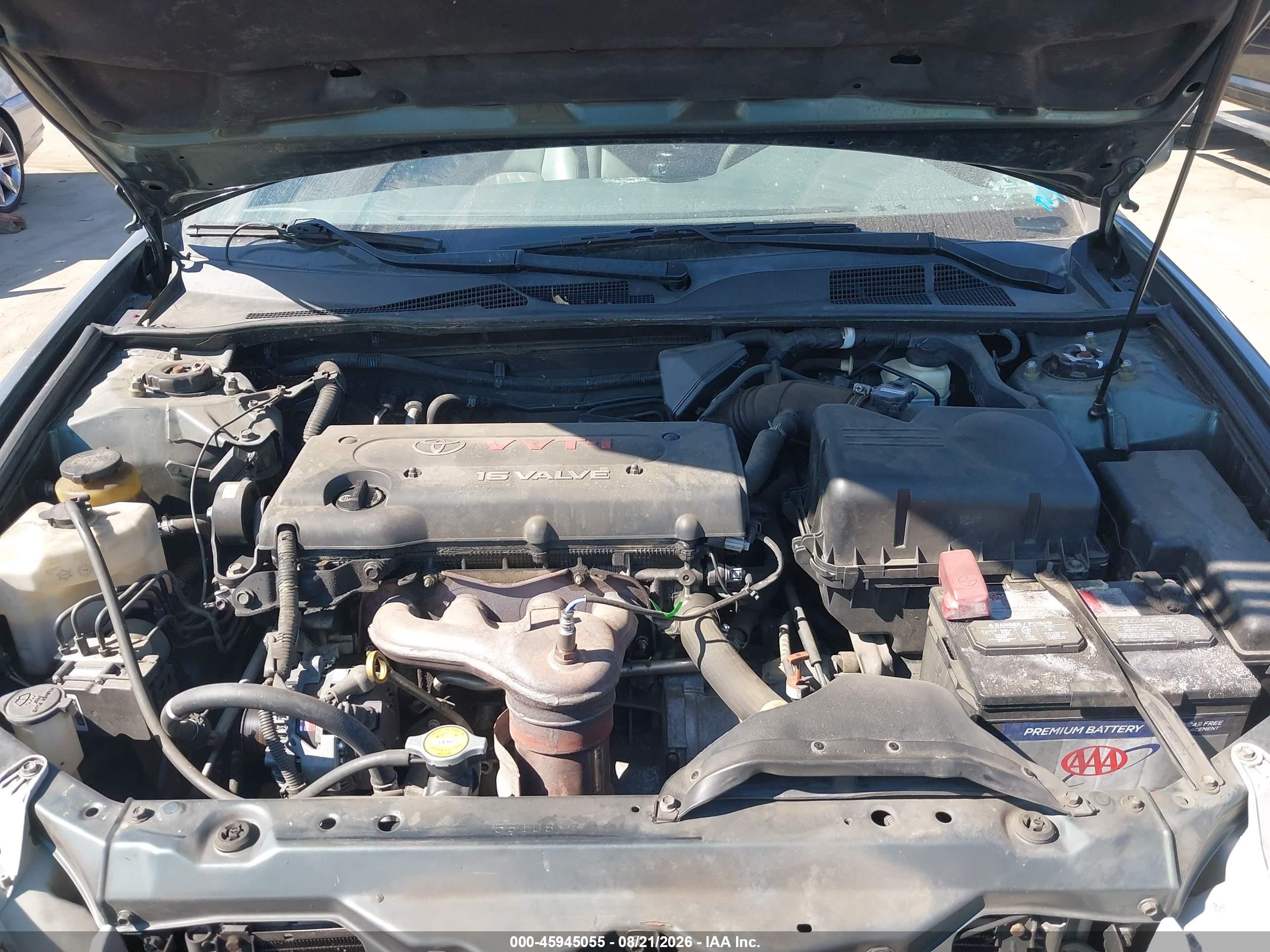 2005 Toyota Camry Le/xle/se Green vin: 4T1BE32K65U084590