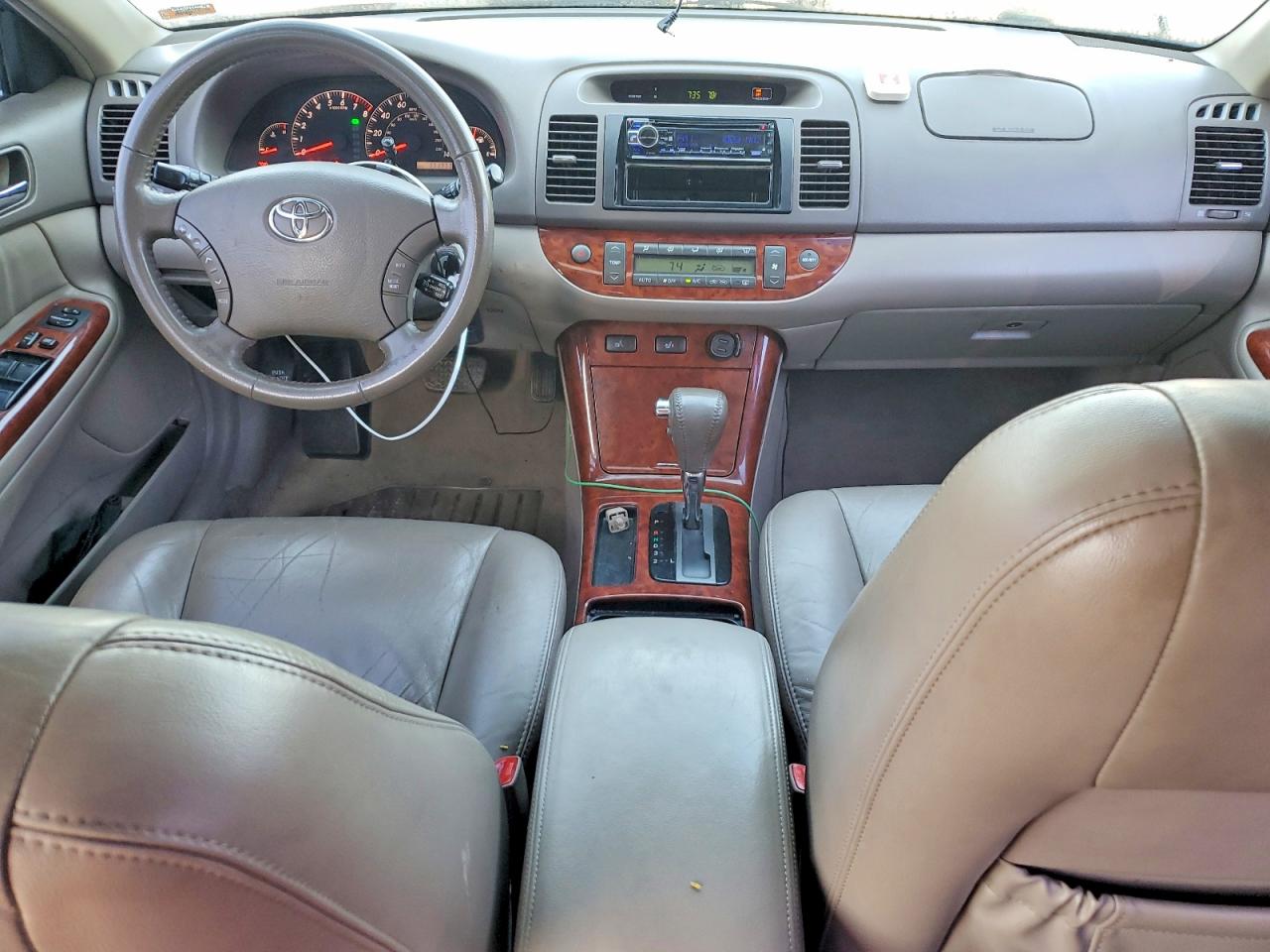 2005 Toyota Camry Xle White vin: 4T1BE32K65U385747
