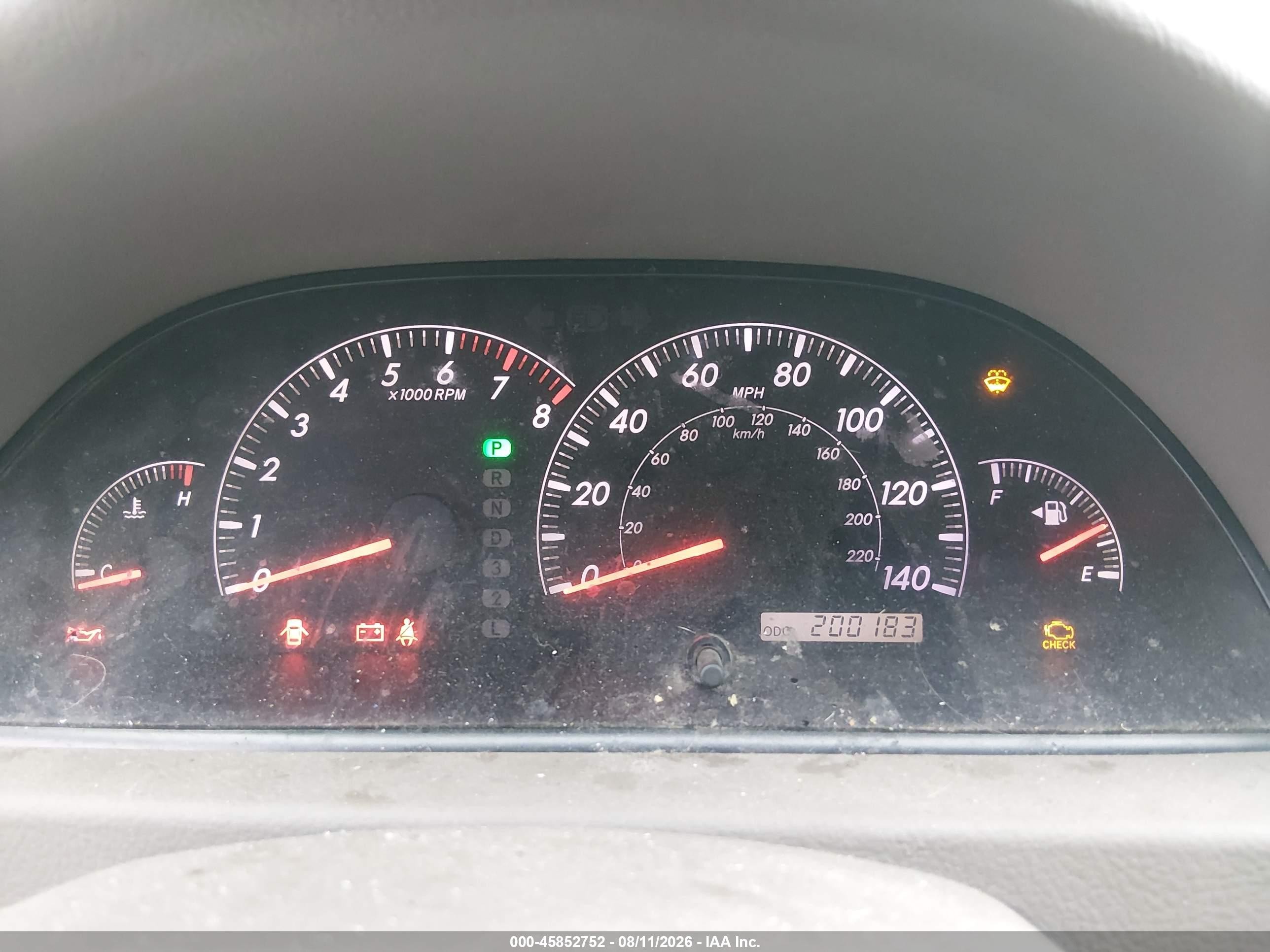 2005 Toyota Camry Xle Pewter vin: 4T1BE32K65U396618