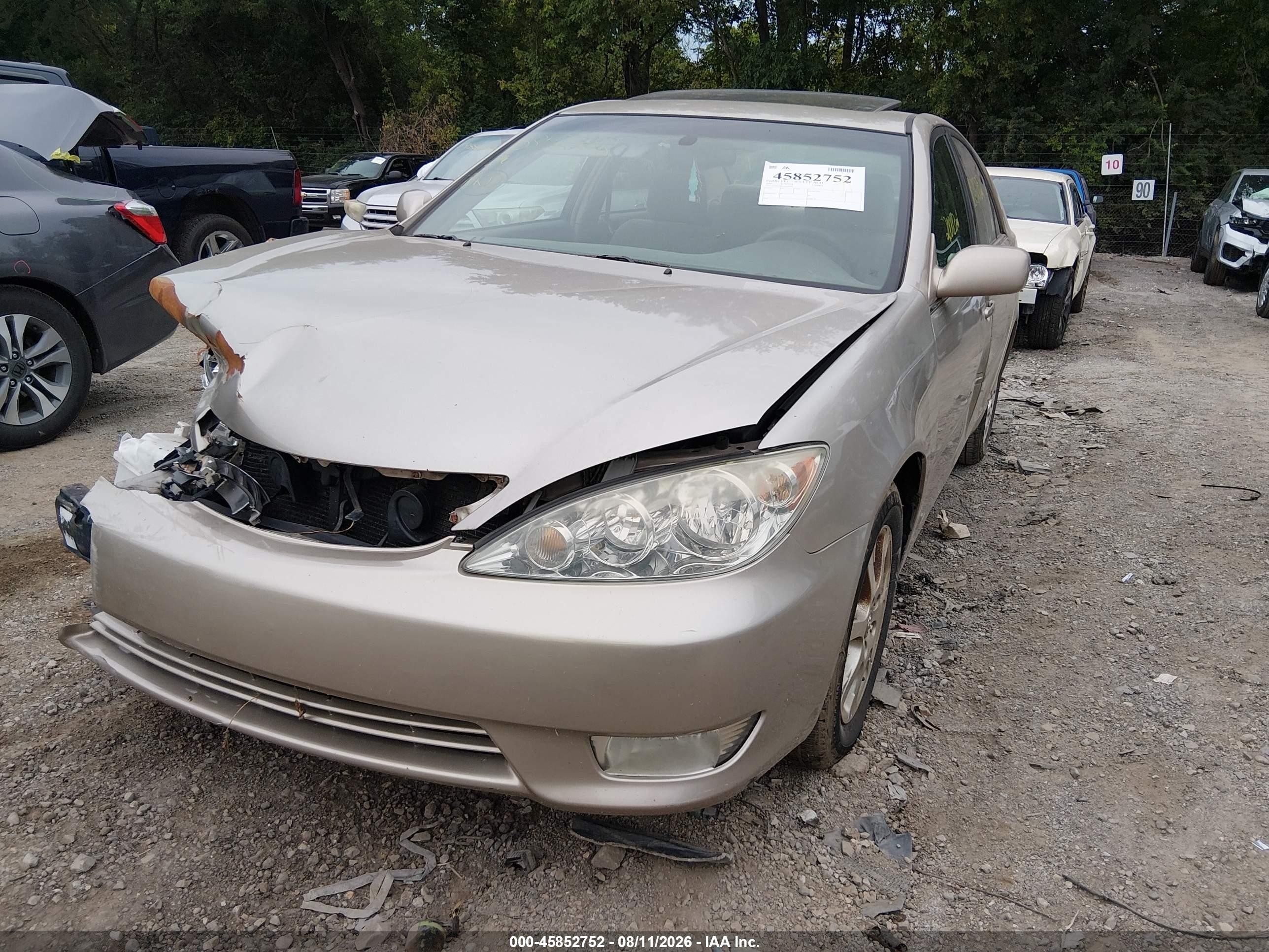 2005 Toyota Camry Xle Pewter vin: 4T1BE32K65U396618