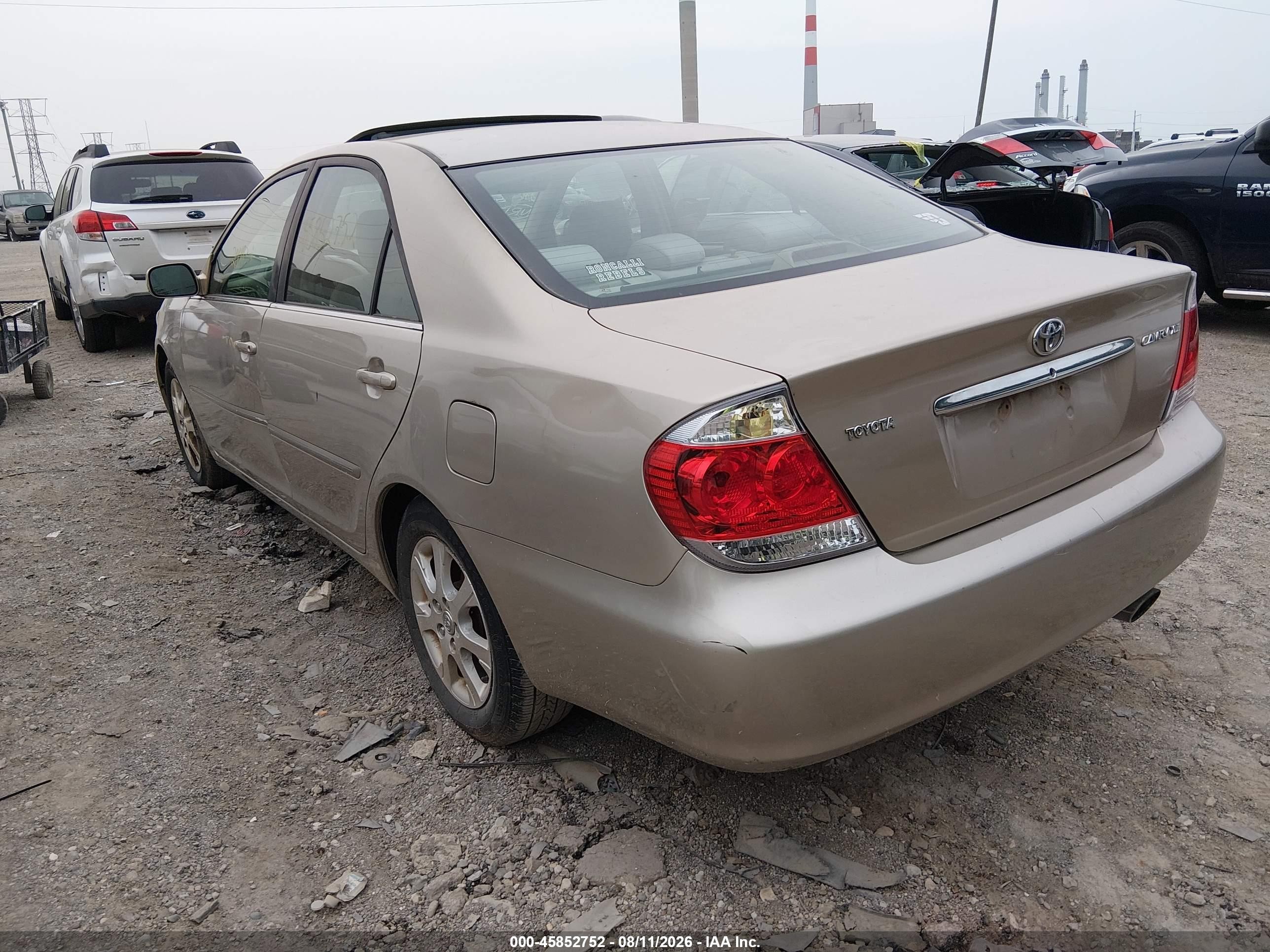 2005 Toyota Camry Xle Pewter vin: 4T1BE32K65U396618