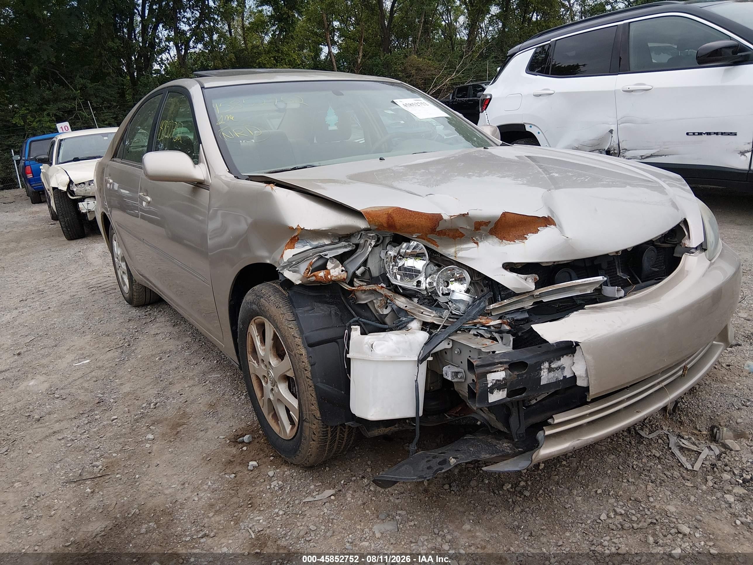 2005 Toyota Camry Xle Pewter vin: 4T1BE32K65U396618