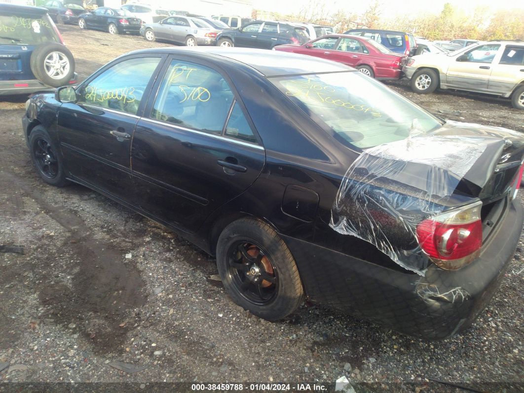 2005 Toyota Camry Le Black vin: 4T1BE32K65U422697