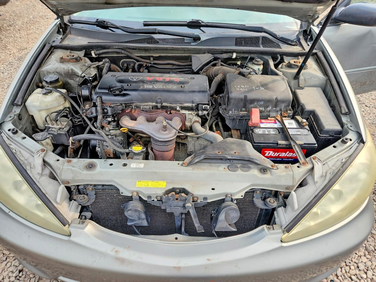 2005 Toyota Camry Le Silver vin: 4T1BE32K65U525845