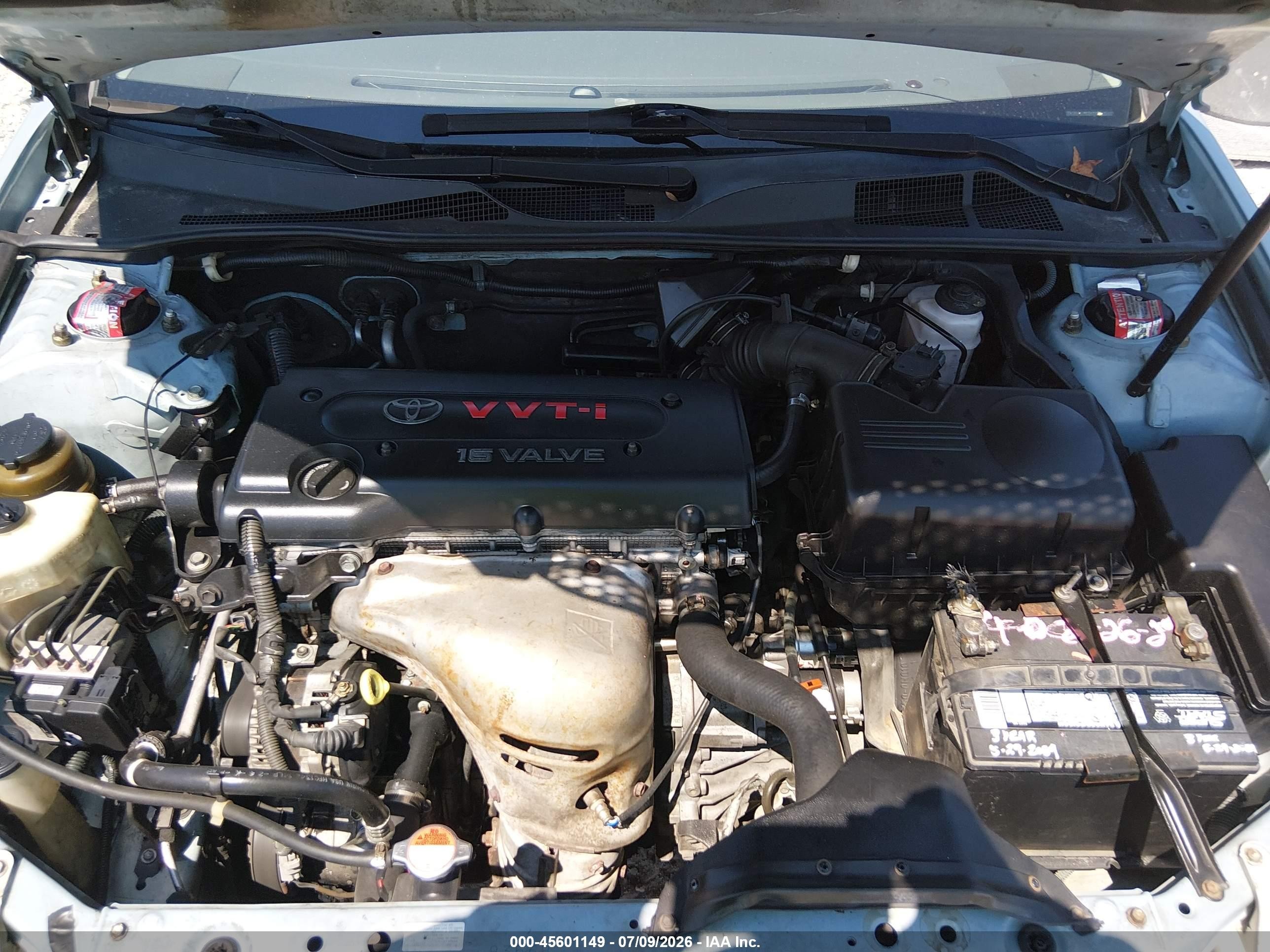 2005 Toyota Camry Le Blue vin: 4T1BE32K65U535386