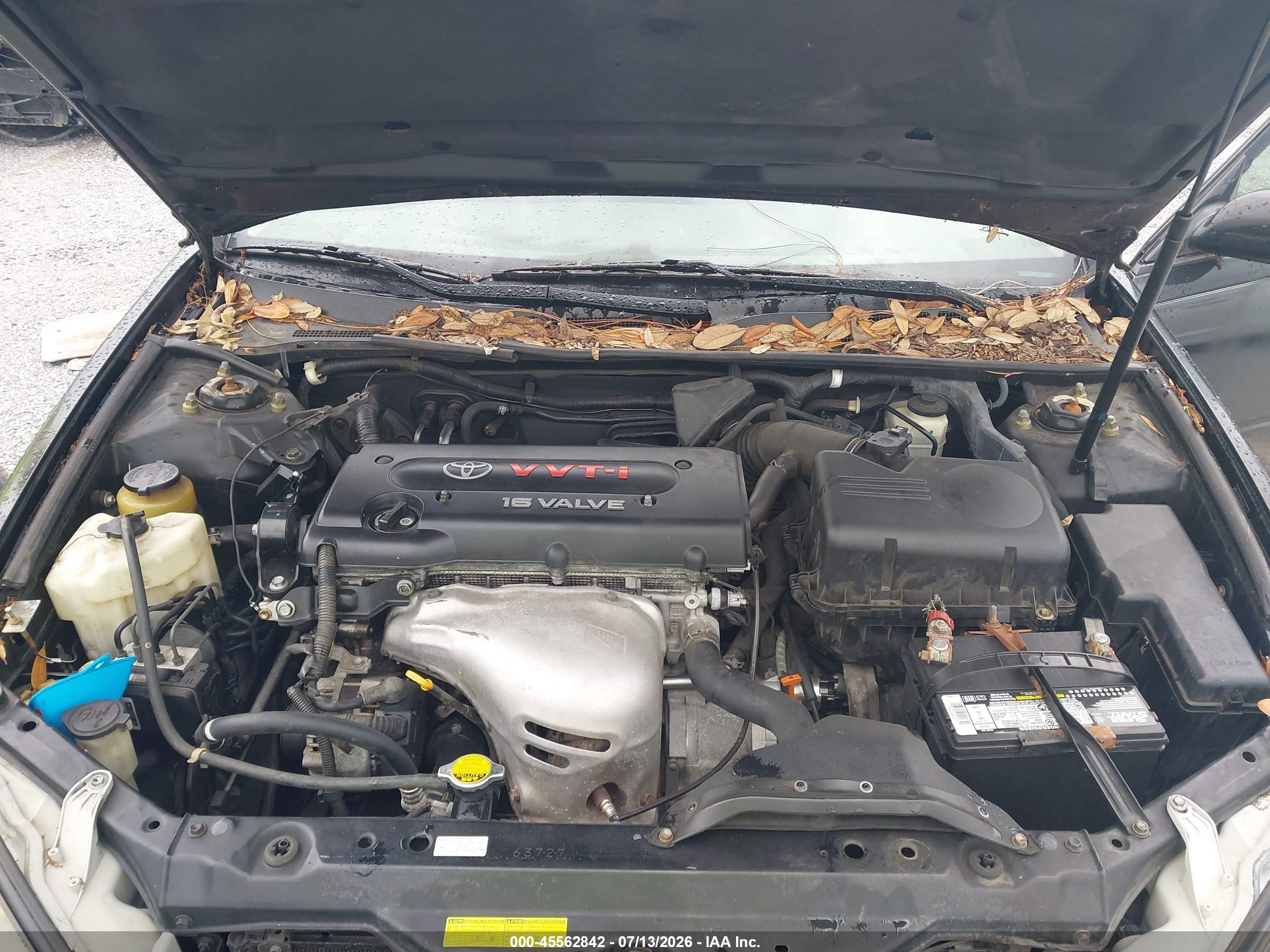 2005 Toyota Camry Le Черный vin: 4T1BE32K65U631356