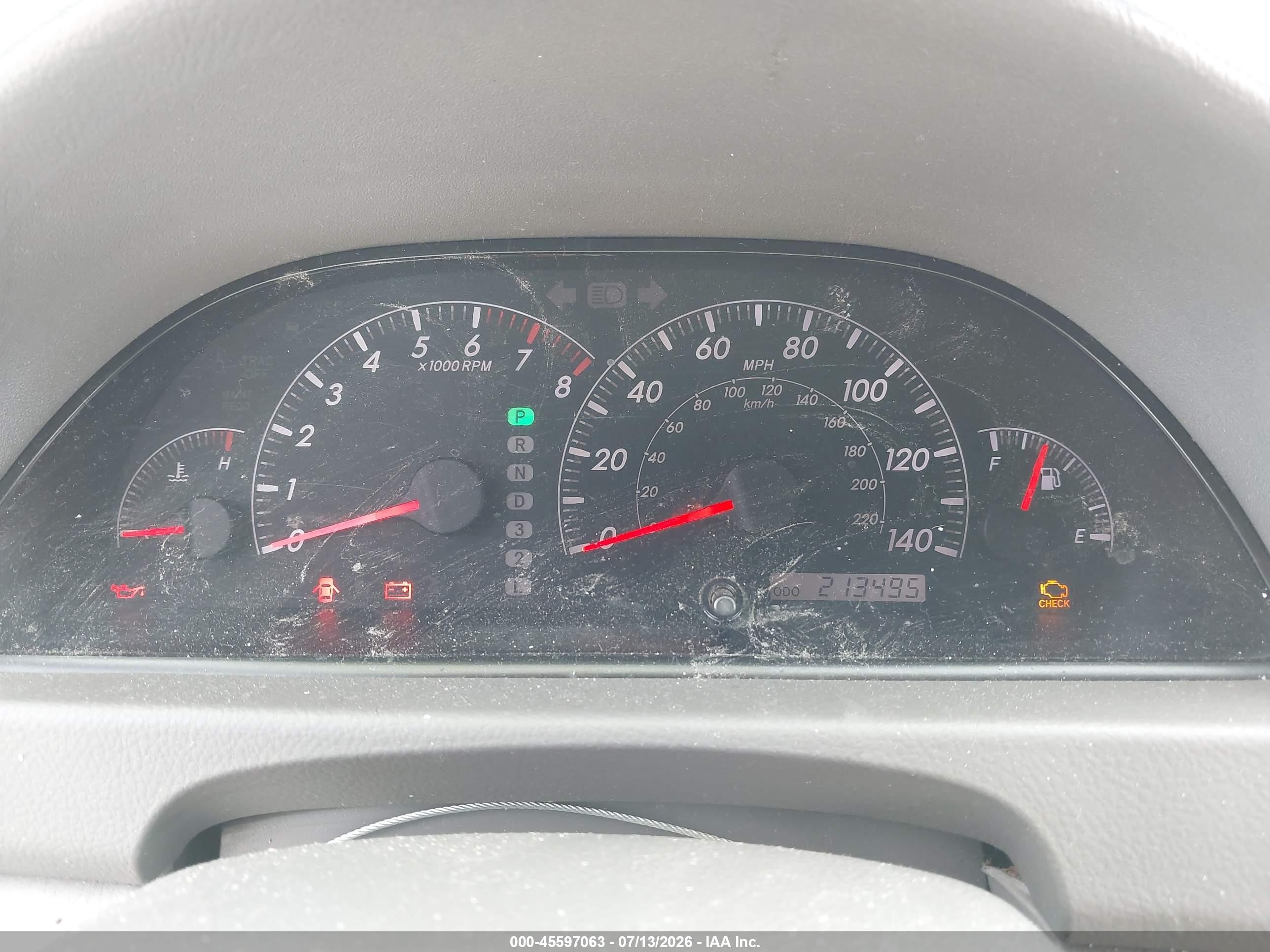 2005 Toyota Camry Le Silver vin: 4T1BE32K65U943497