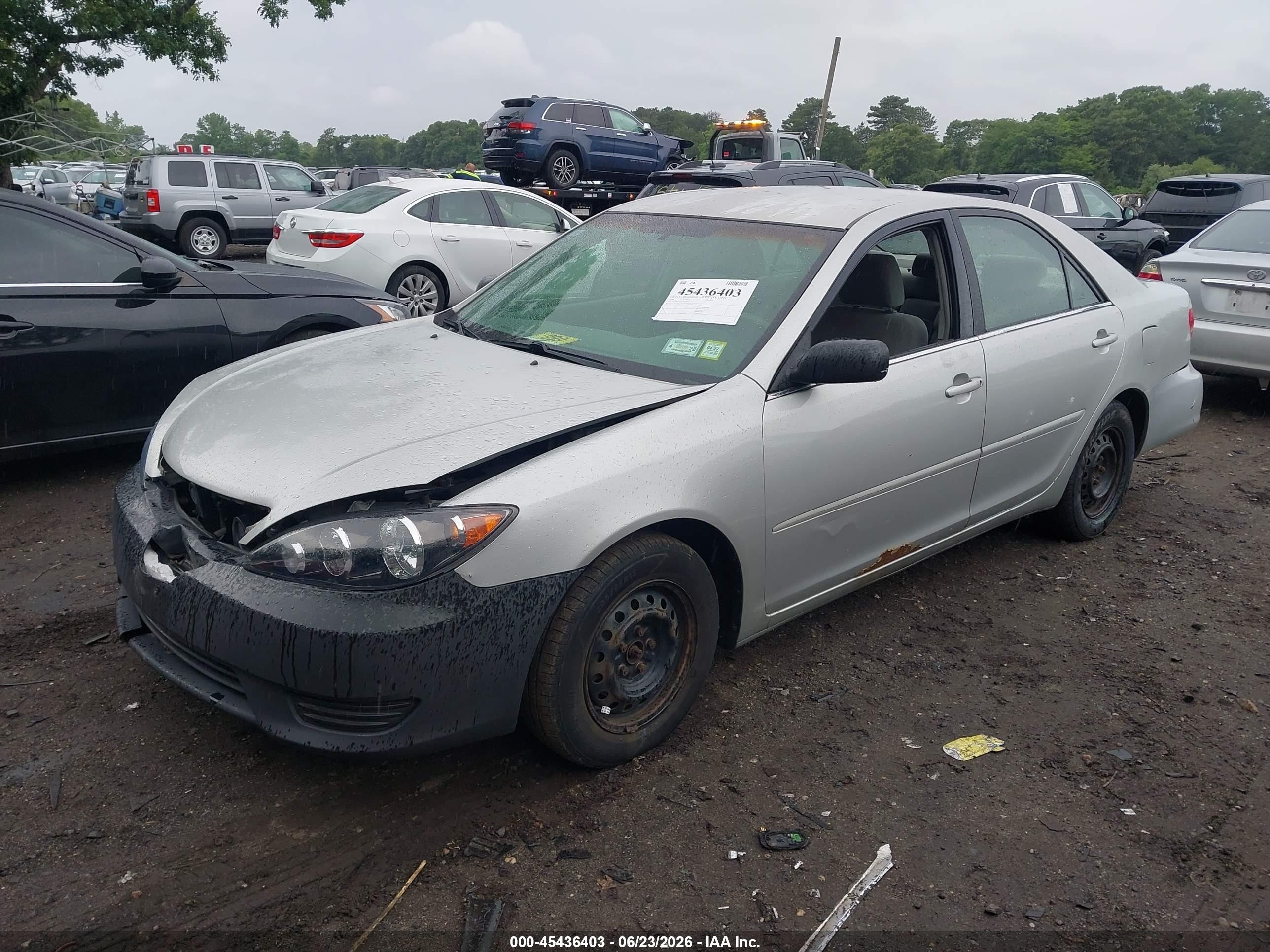 2005 Toyota Camry Std Gray vin: 4T1BE32K65U962938