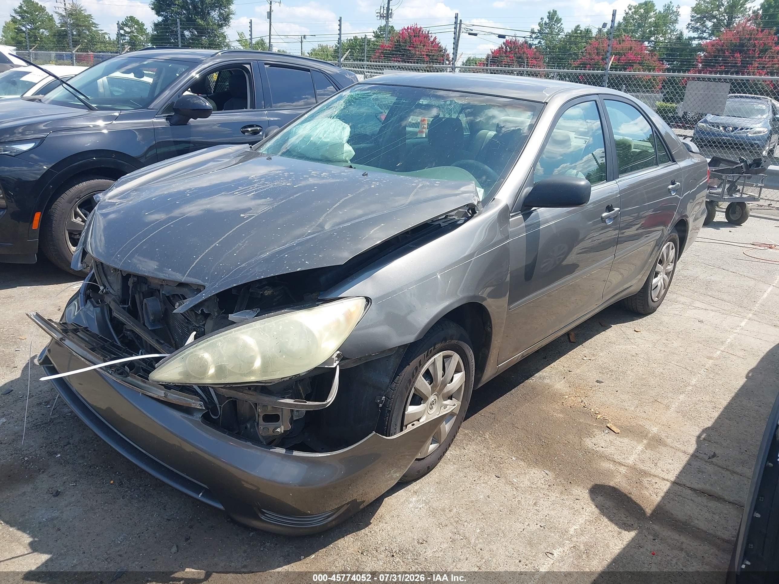 2005 Toyota Camry Std Gray vin: 4T1BE32K65U978007