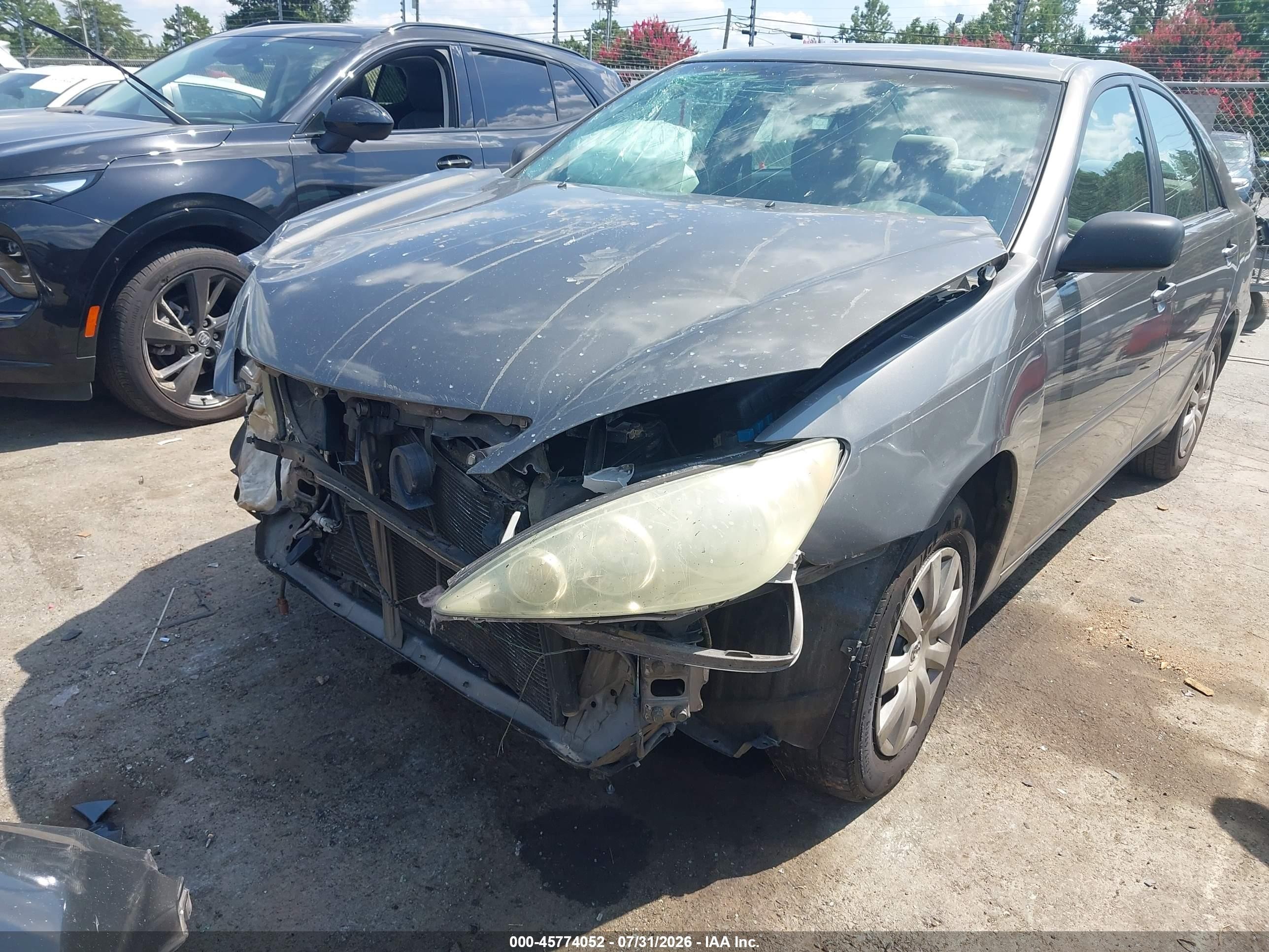 2005 Toyota Camry Std Gray vin: 4T1BE32K65U978007