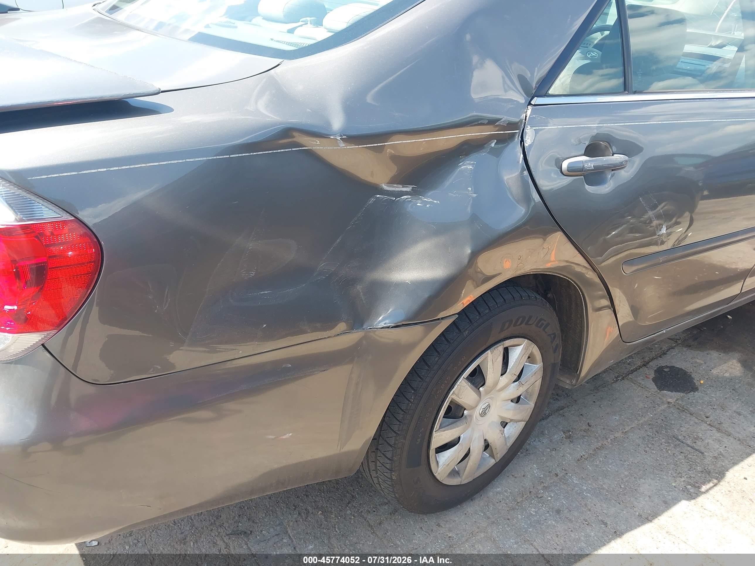 2005 Toyota Camry Std Gray vin: 4T1BE32K65U978007